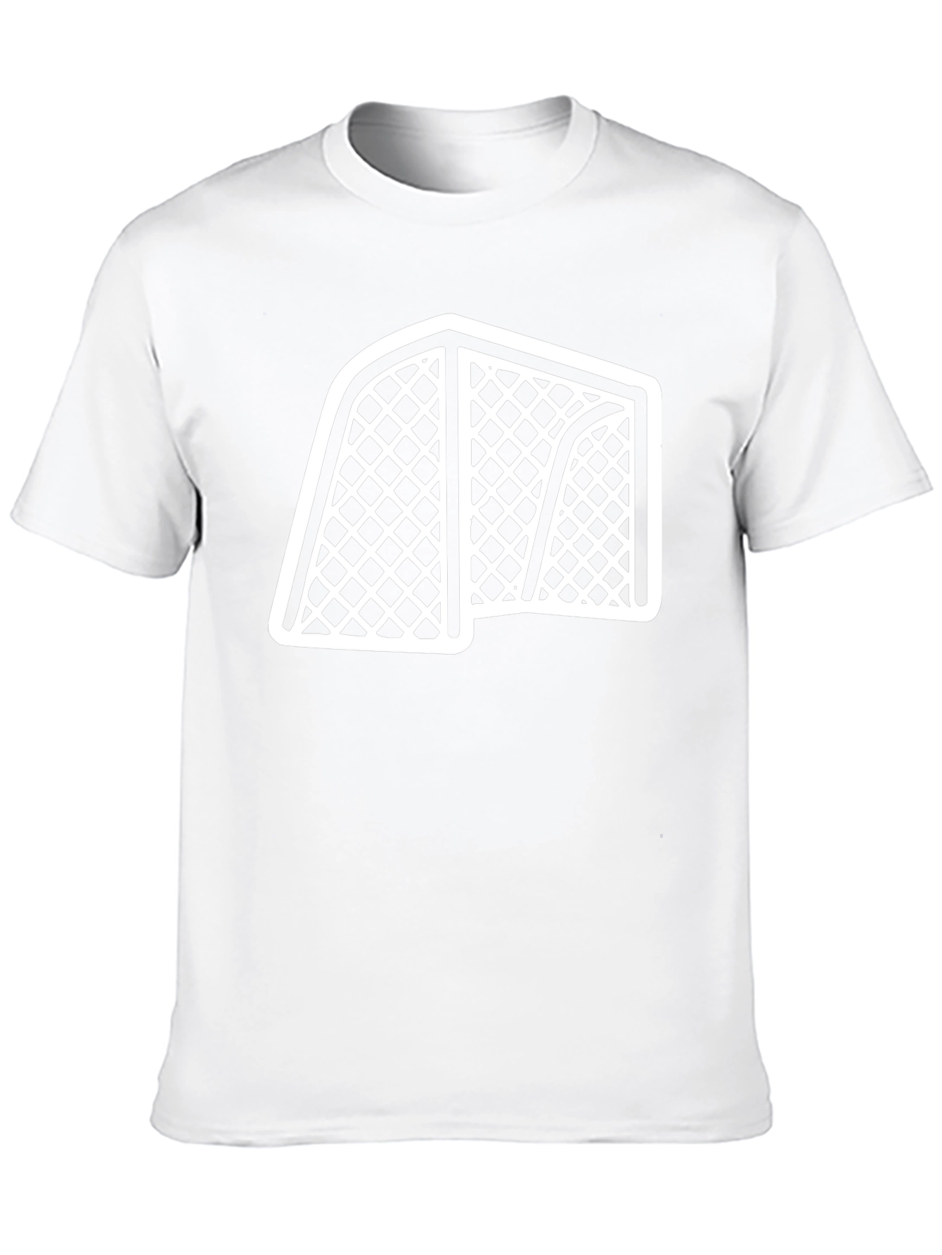 Hockey Goal T-Shirt - Black Graphic Tee