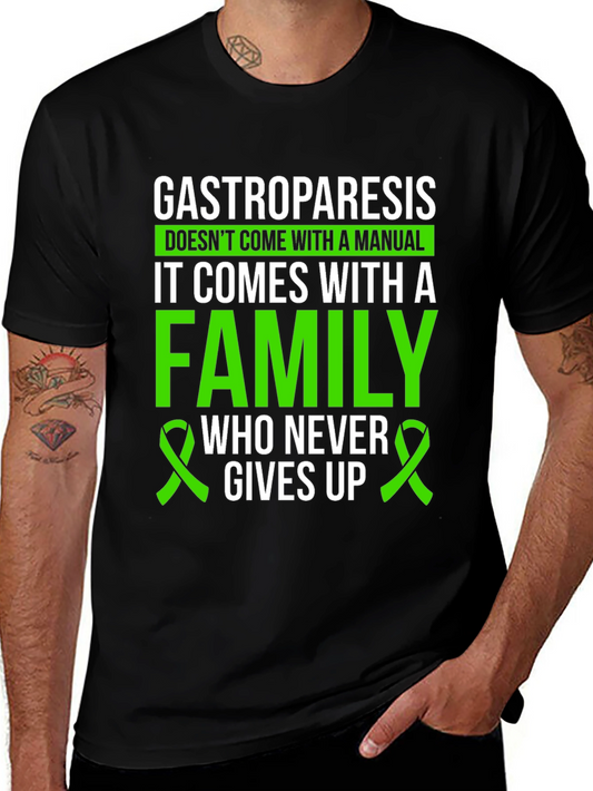 Gastroparesis Awareness T-Shirt Family Support