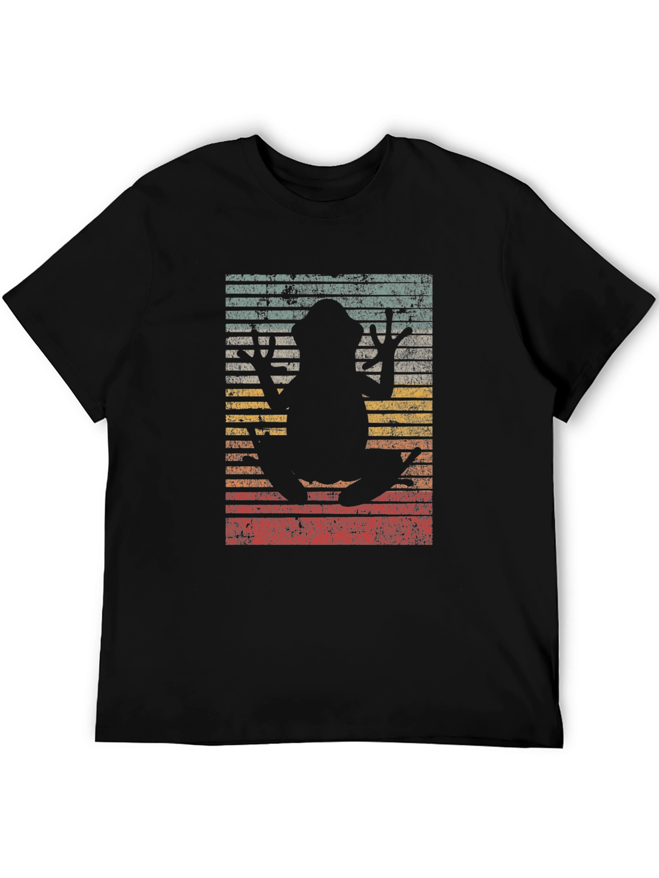 Retro Frog Silhouette T-Shirt