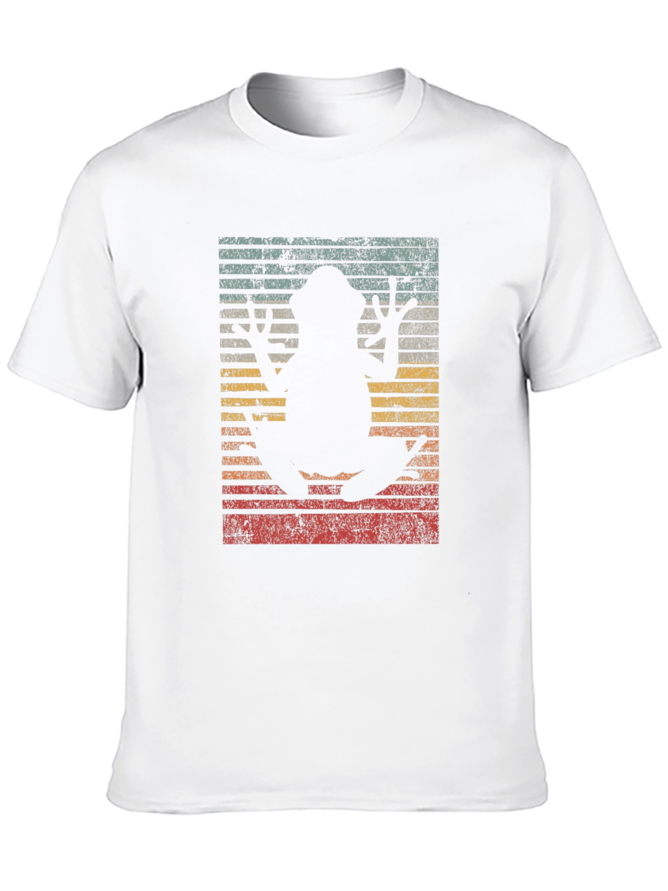 Retro Frog Silhouette T-Shirt