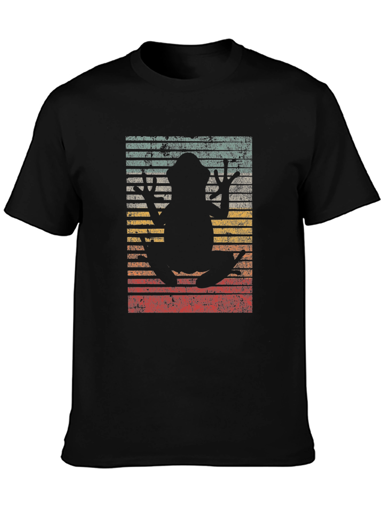 Retro Frog Silhouette T-Shirt