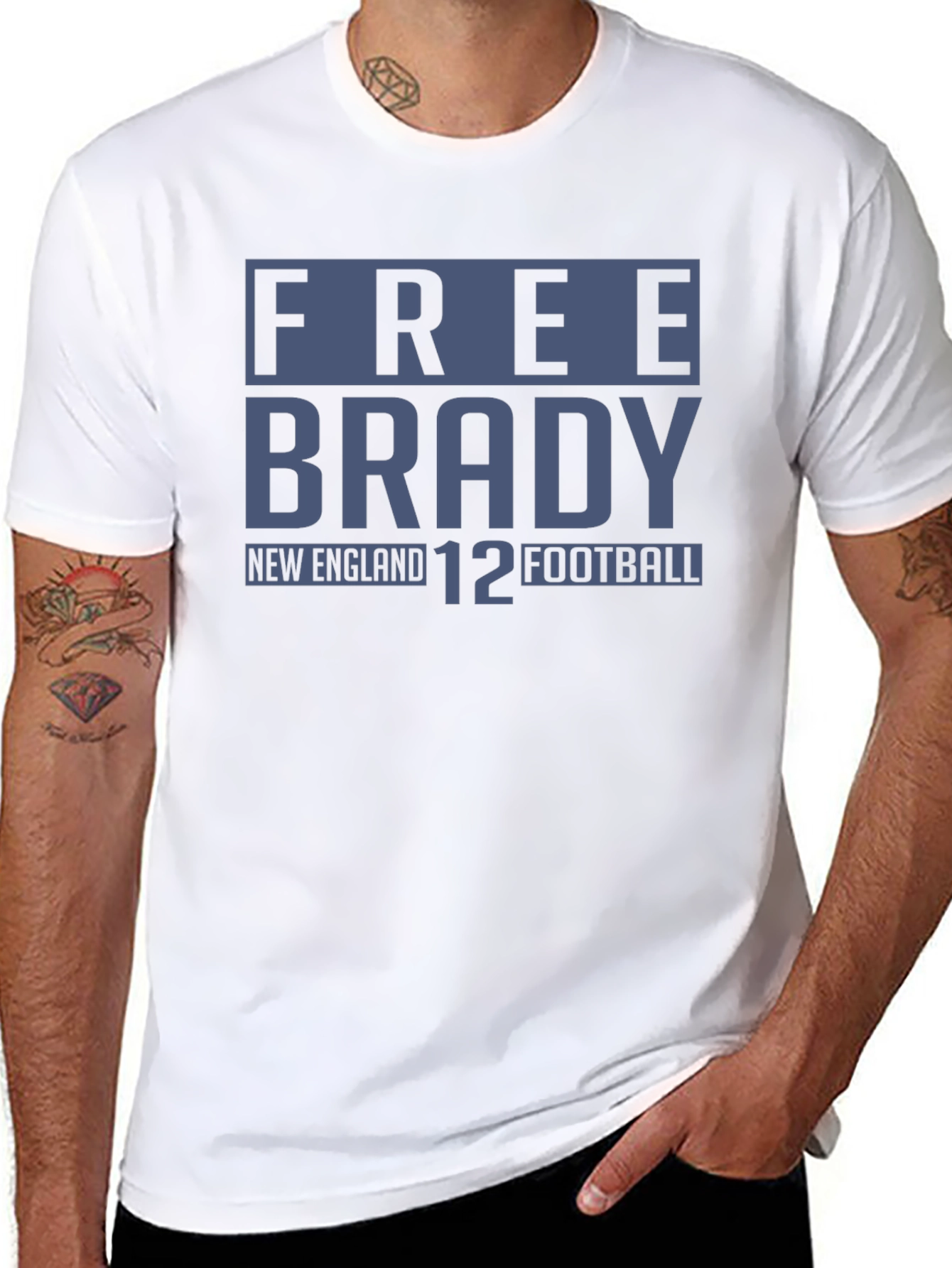 Free Brady T-Shirt - New England Football