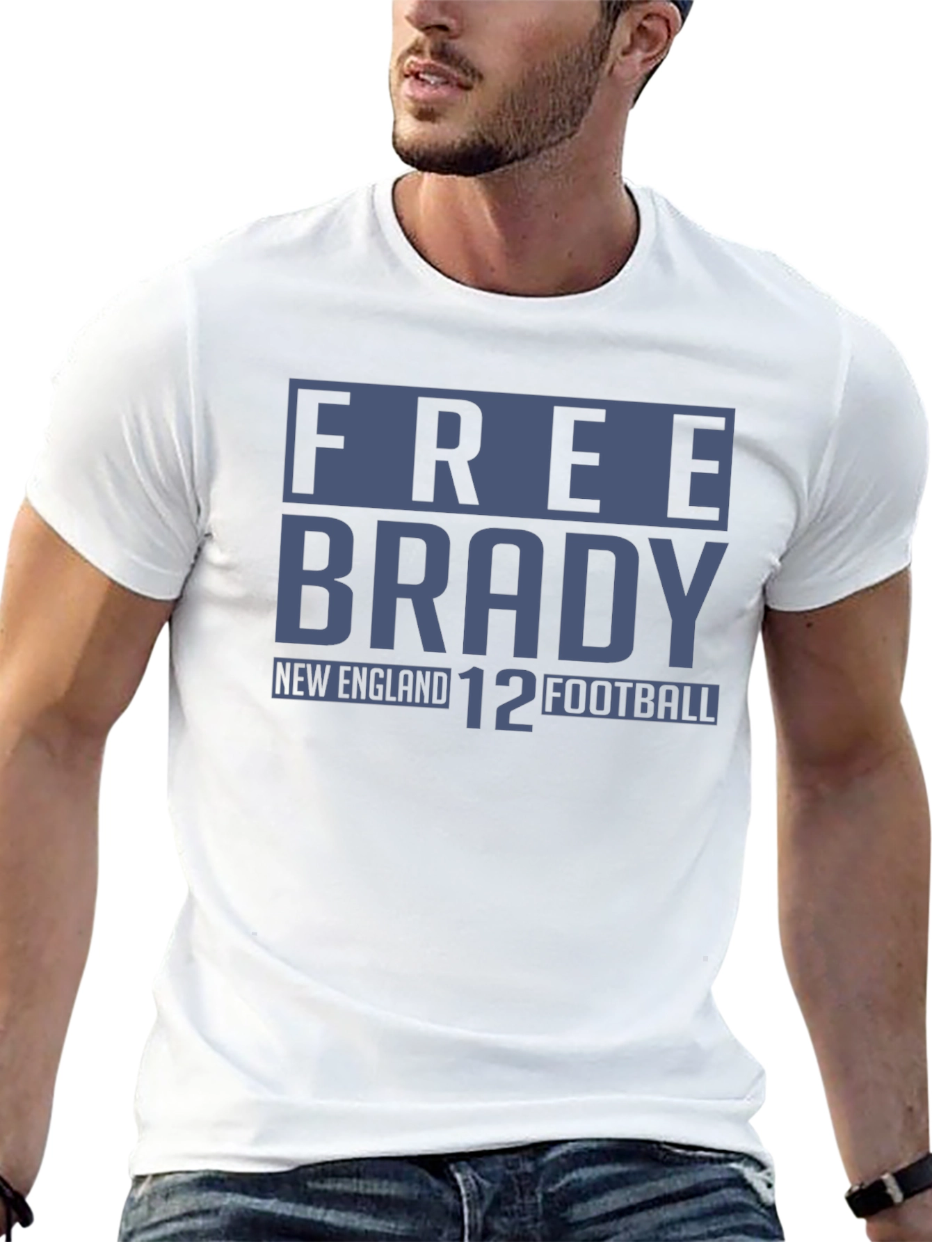 Free Brady T-Shirt - New England Football