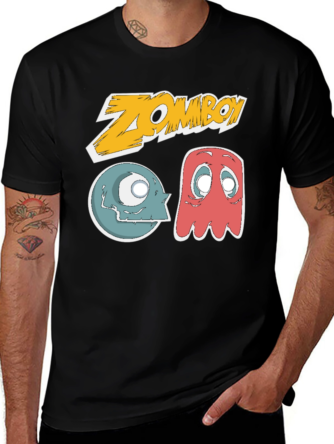 Zomboy Graphic T-Shirt - Mens Black Tee