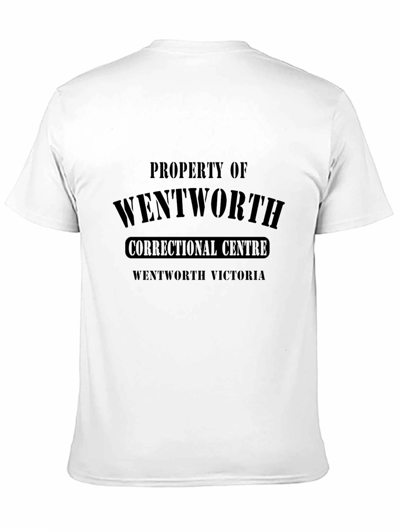 Wentworth Correctional Centre Black T-Shirt