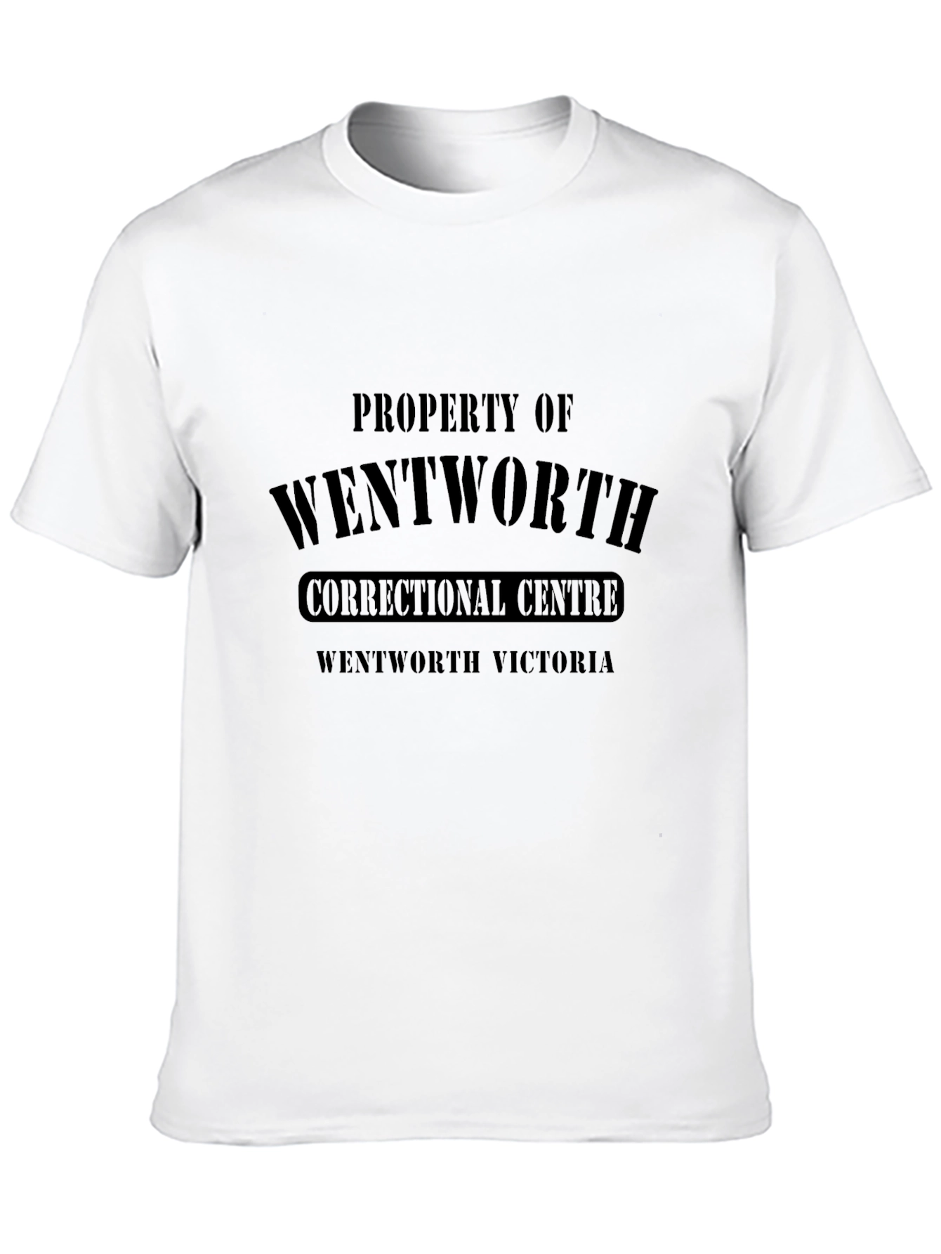 Wentworth Correctional Centre Black T-Shirt