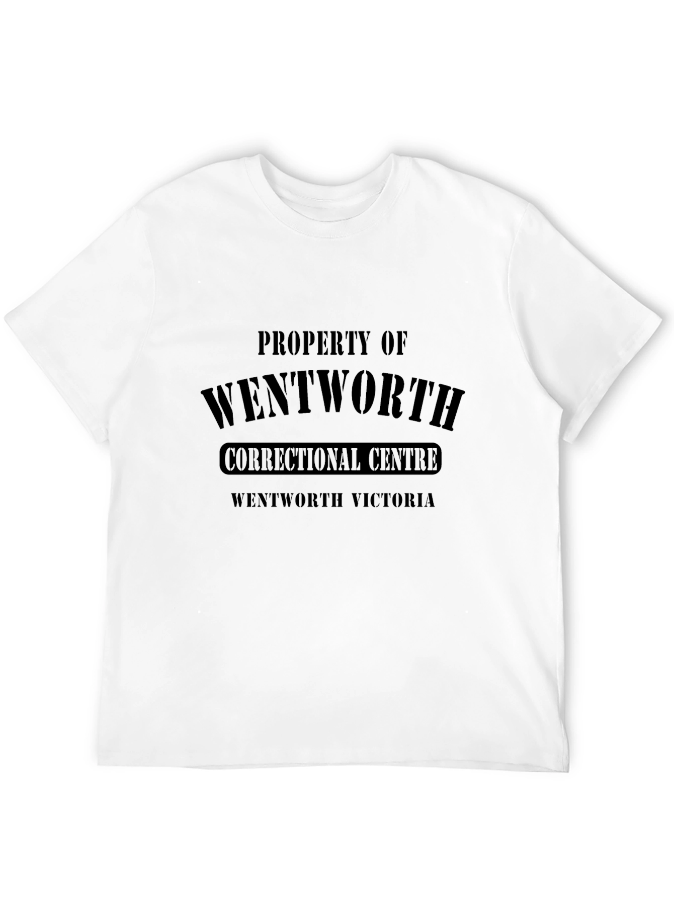 Wentworth Correctional Centre Black T-Shirt