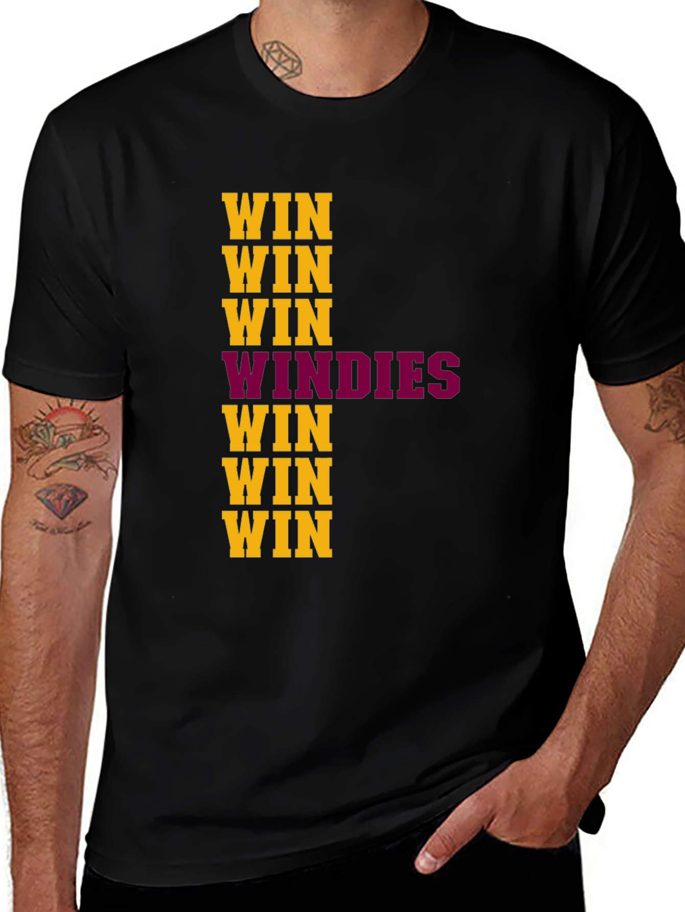 Windies Win Graphic T-Shirt