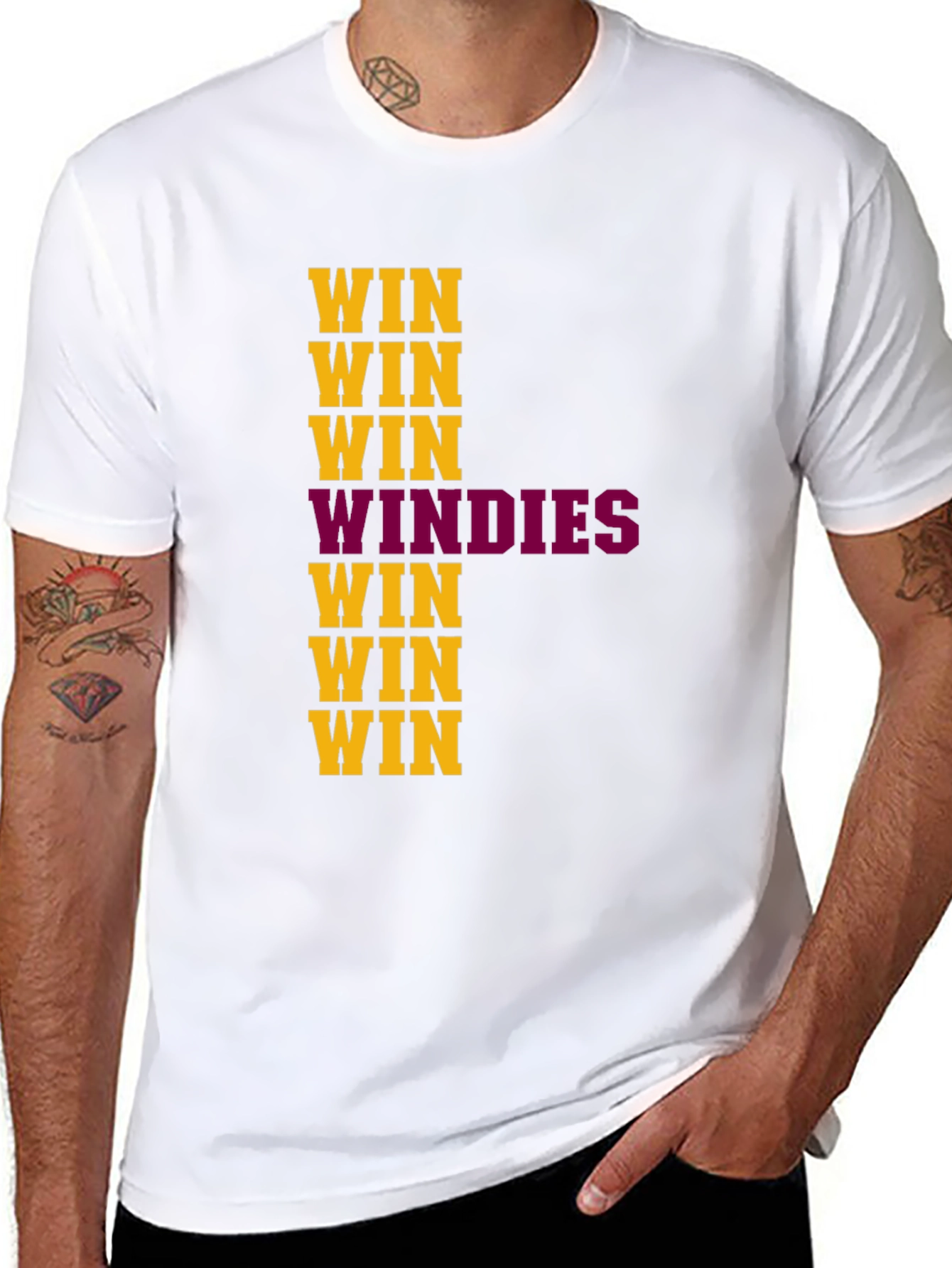 Windies Win Graphic T-Shirt