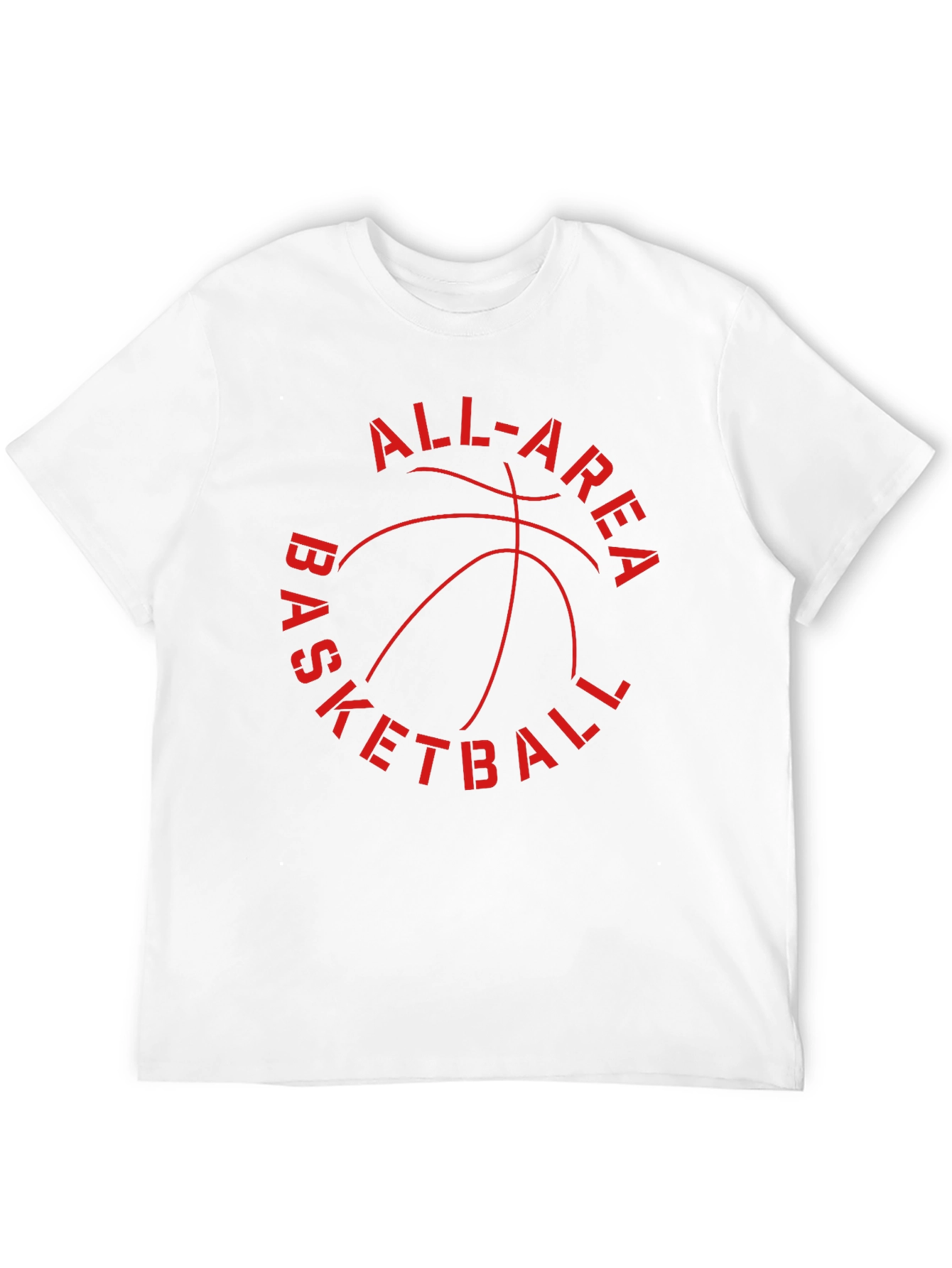 All-Area Basketball Graphic T-Shirt