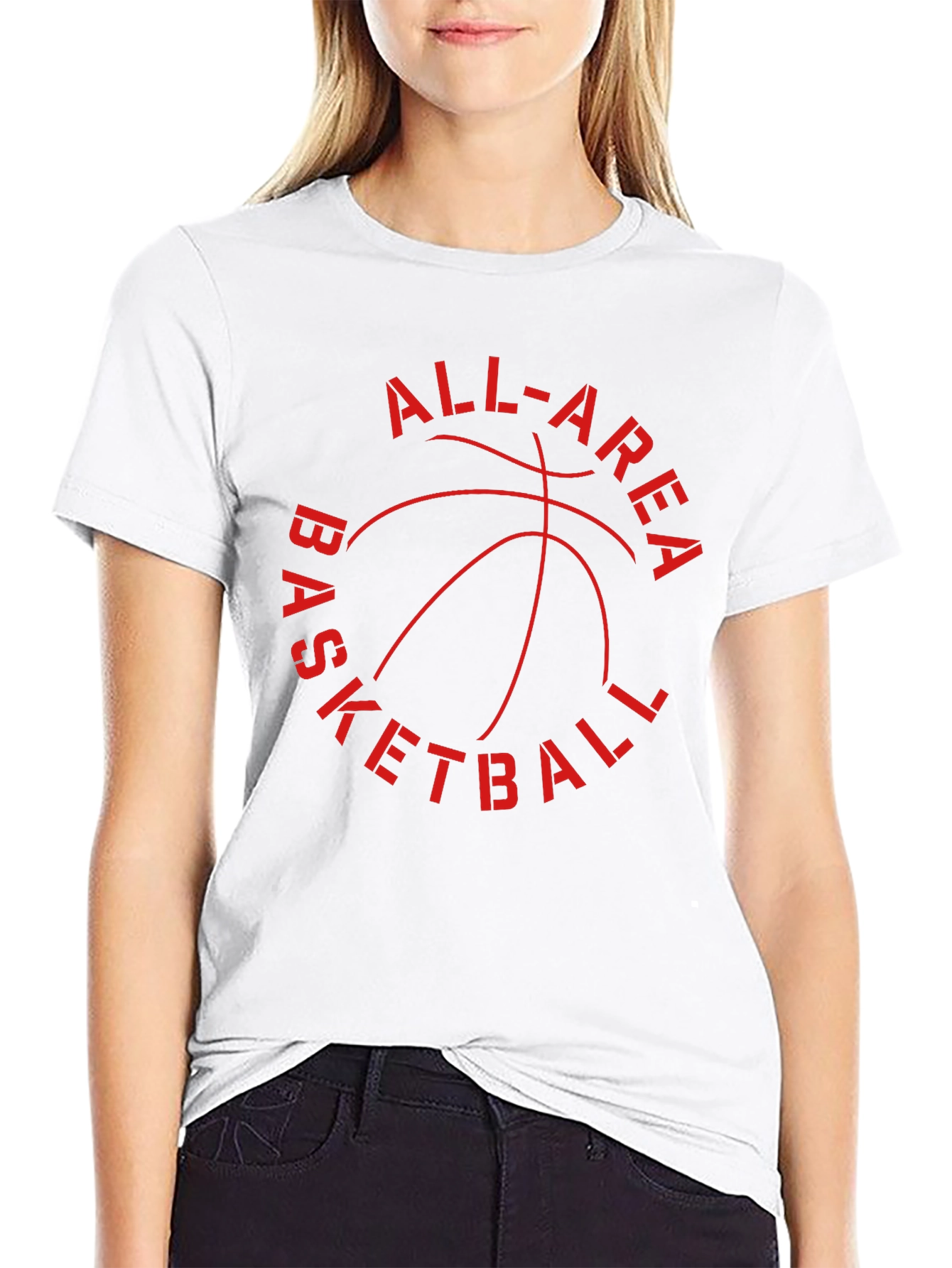 All-Area Basketball Graphic T-Shirt