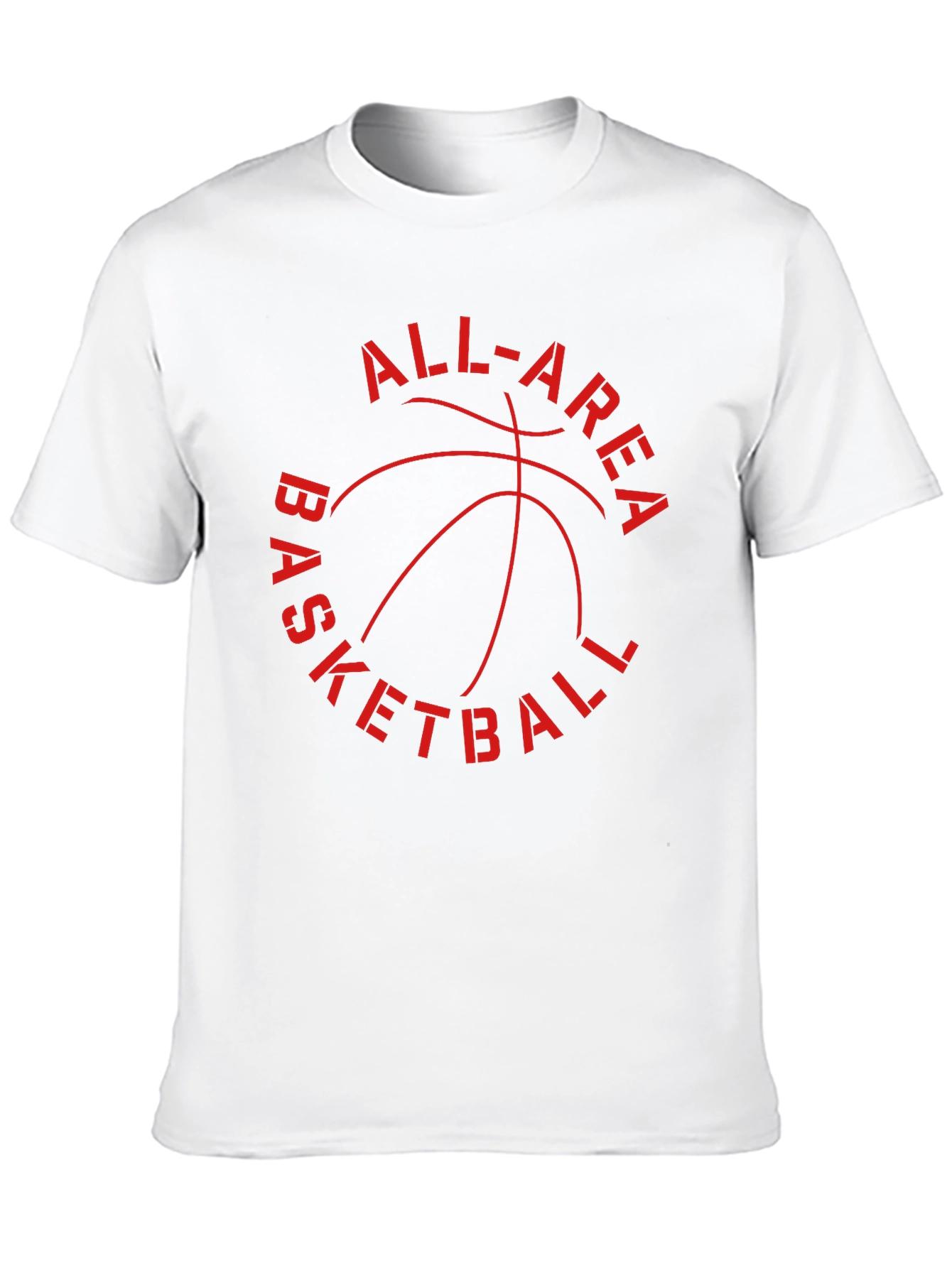 All-Area Basketball Graphic T-Shirt
