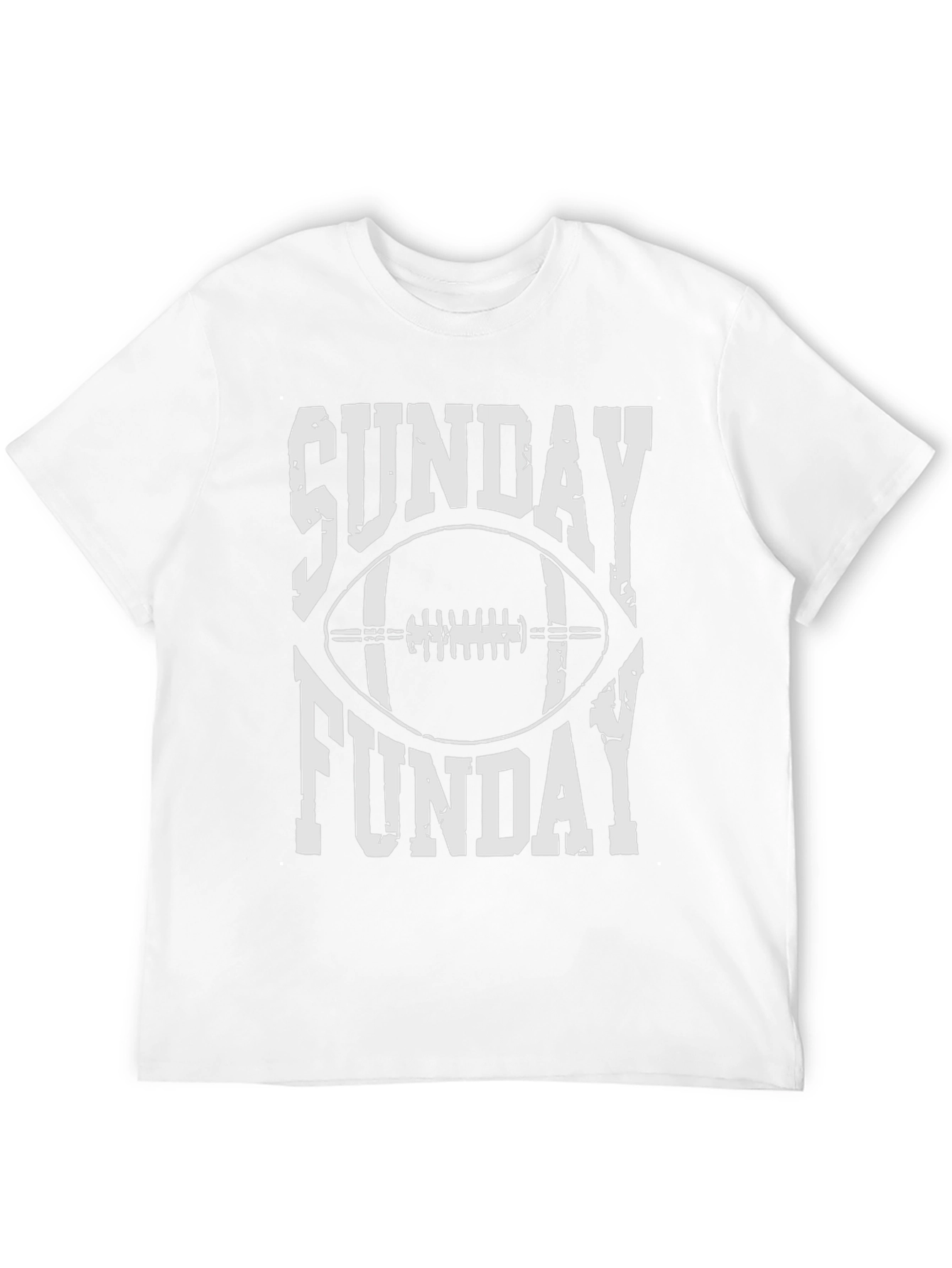 Sunday Funday Football Graphic T-Shirt