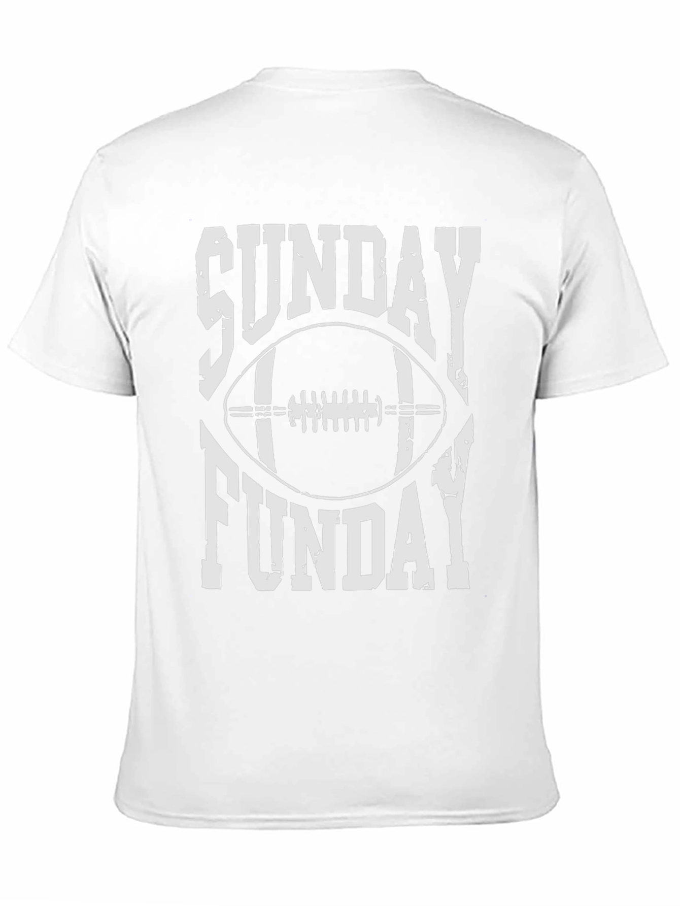 Sunday Funday Football Graphic T-Shirt