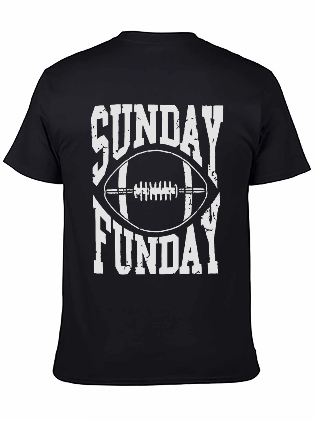 Sunday Funday Football Graphic T-Shirt
