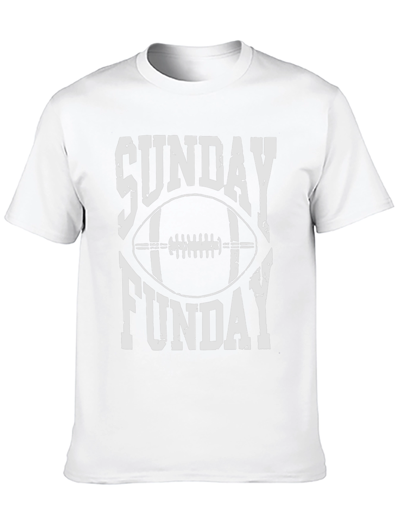 Sunday Funday Football Graphic T-Shirt