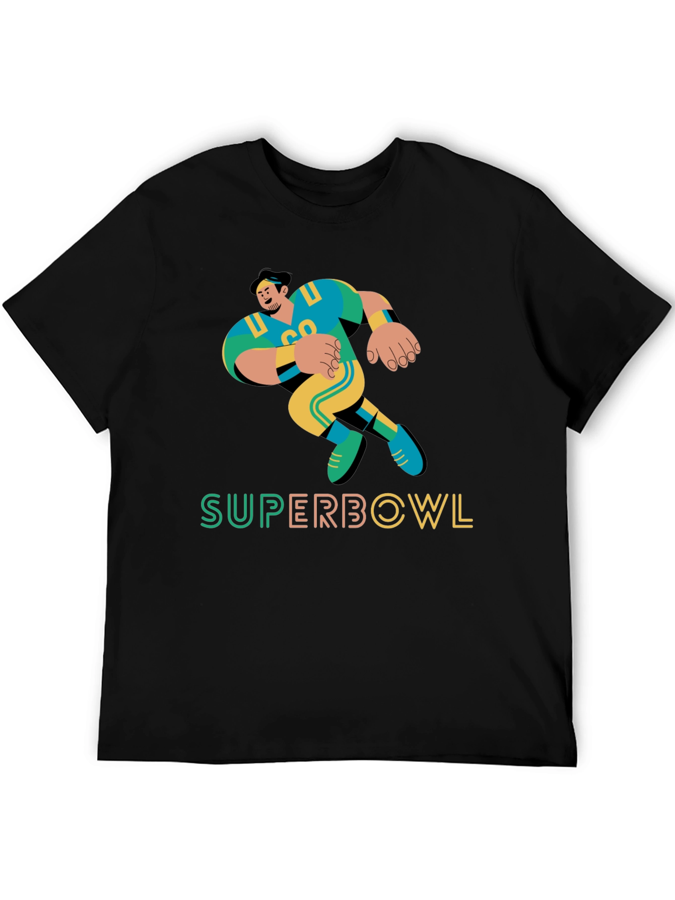 Super Bowl Football Graphic Tee