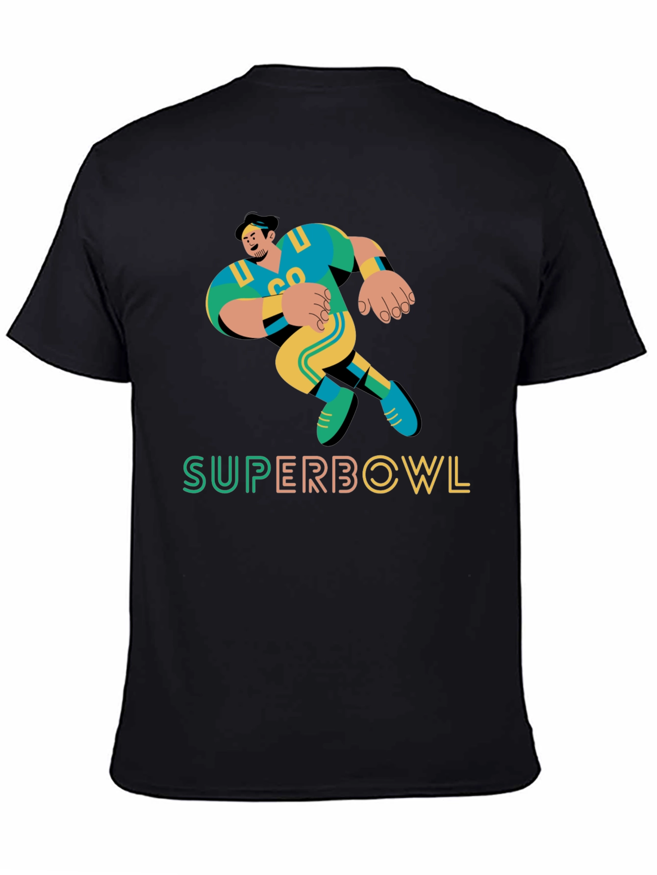 Super Bowl Football Graphic Tee