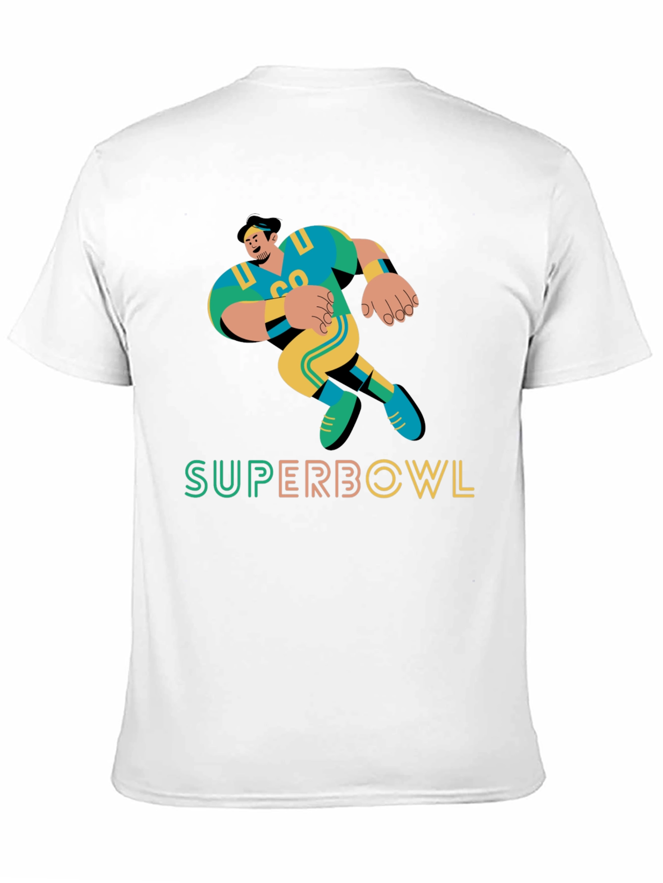 Super Bowl Football Graphic Tee