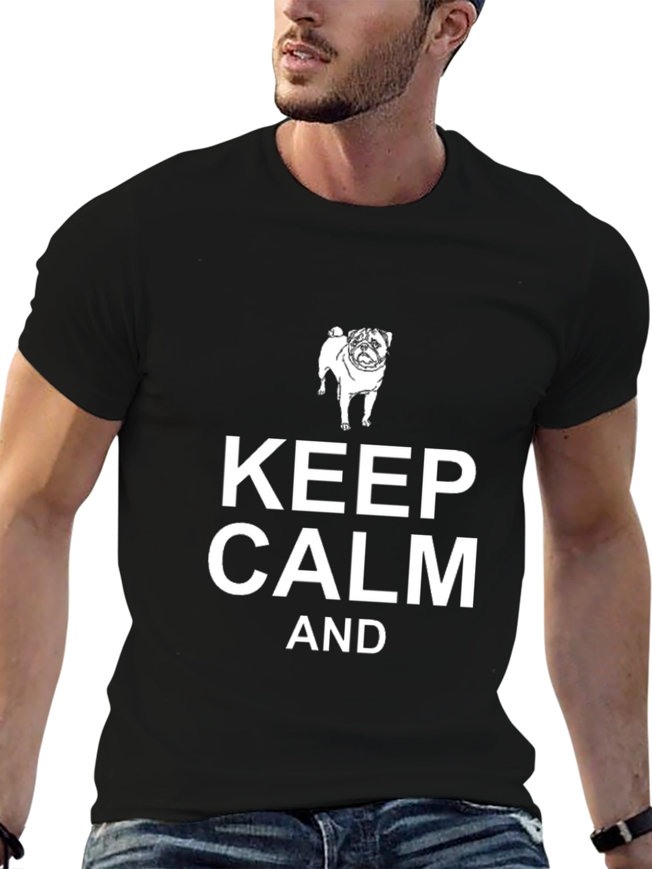 Keep Calm Pug T-Shirt