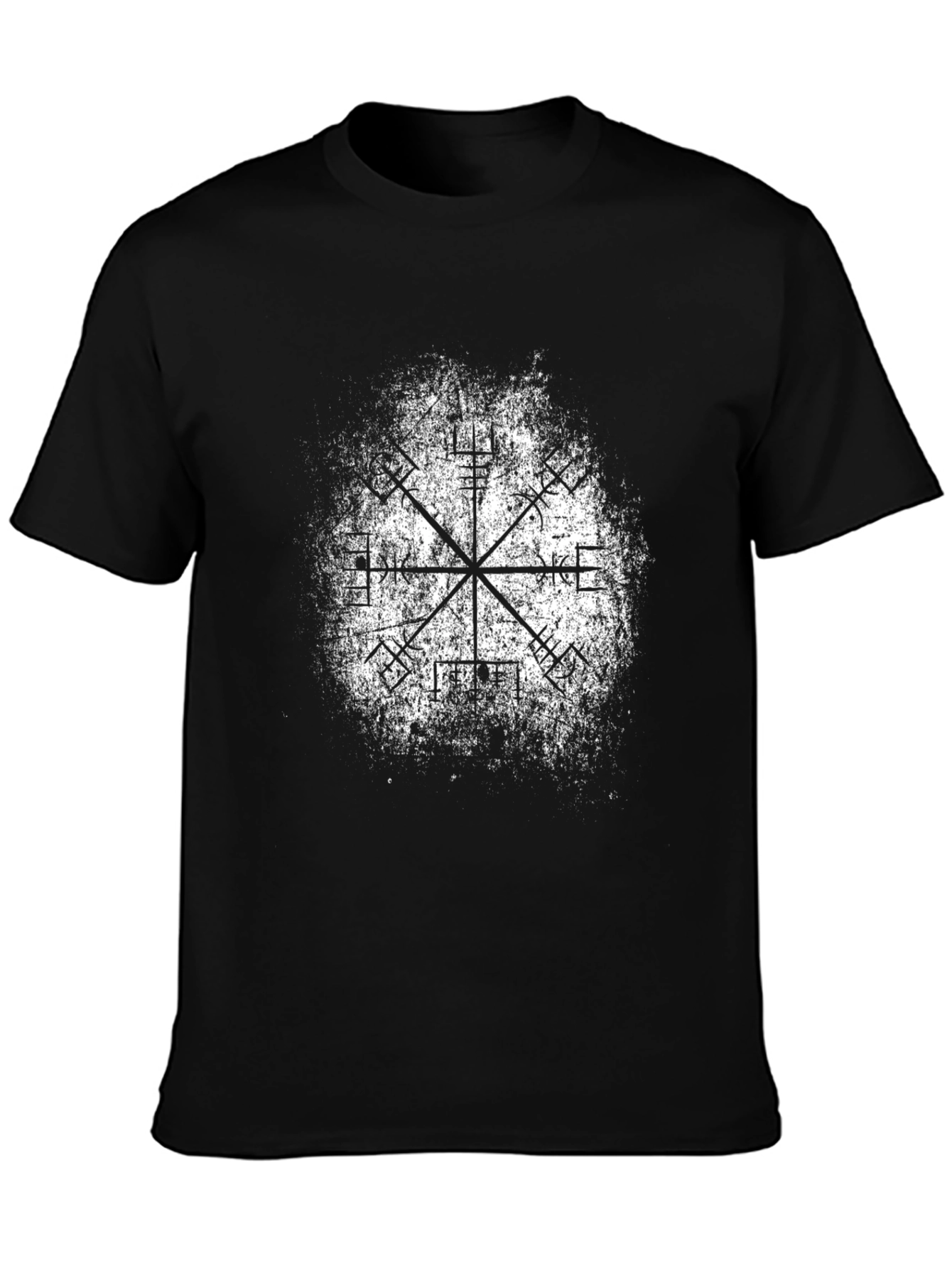 Vegvisir Viking Compass T-Shirt - Black