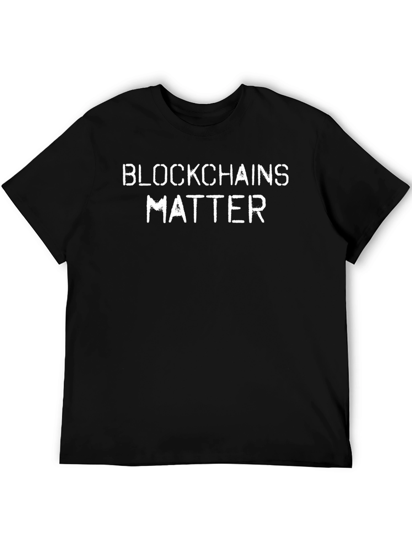 Blockchains Matter Graphic T-Shirt