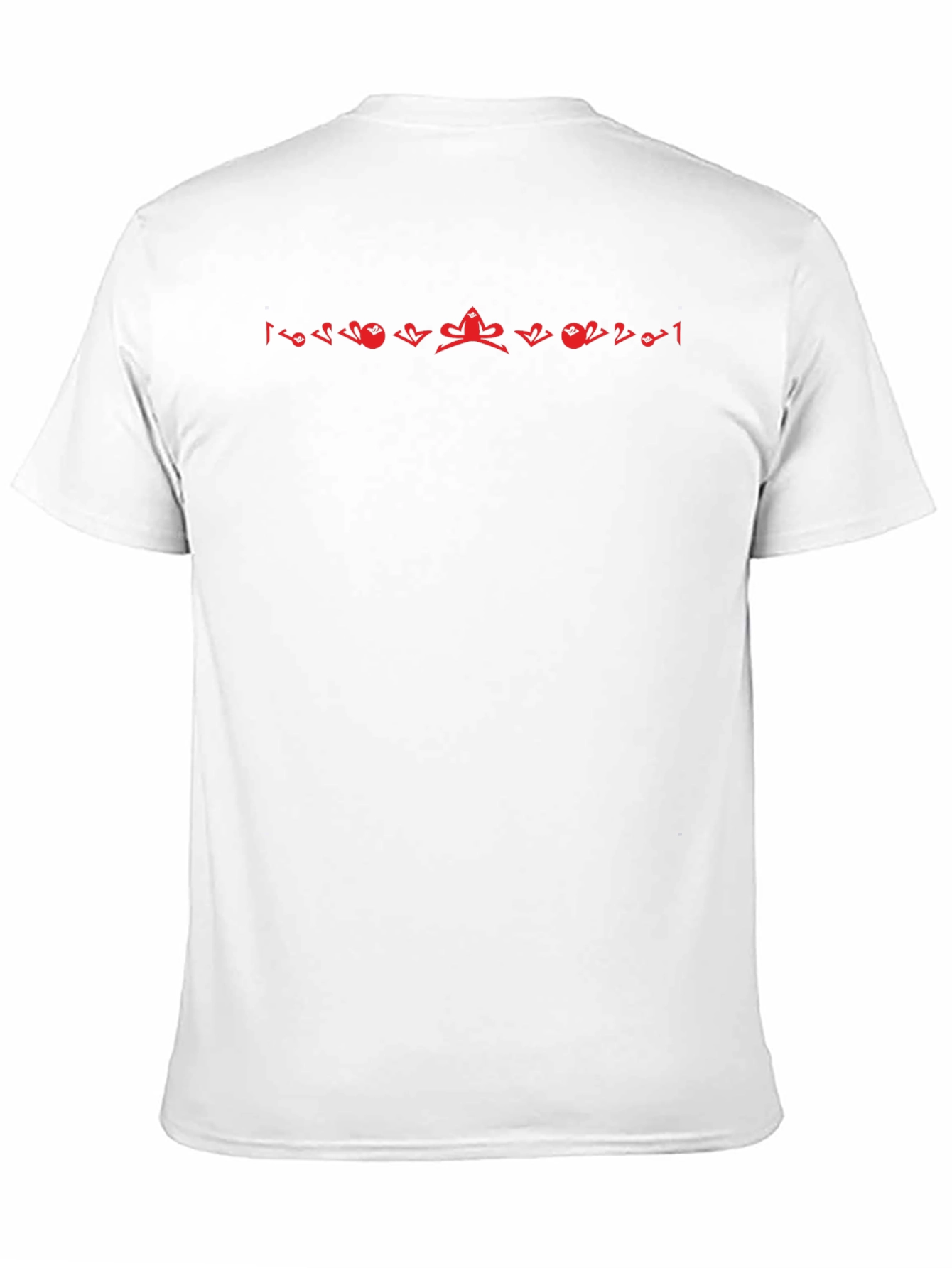 Abstract Print Black T-Shirt