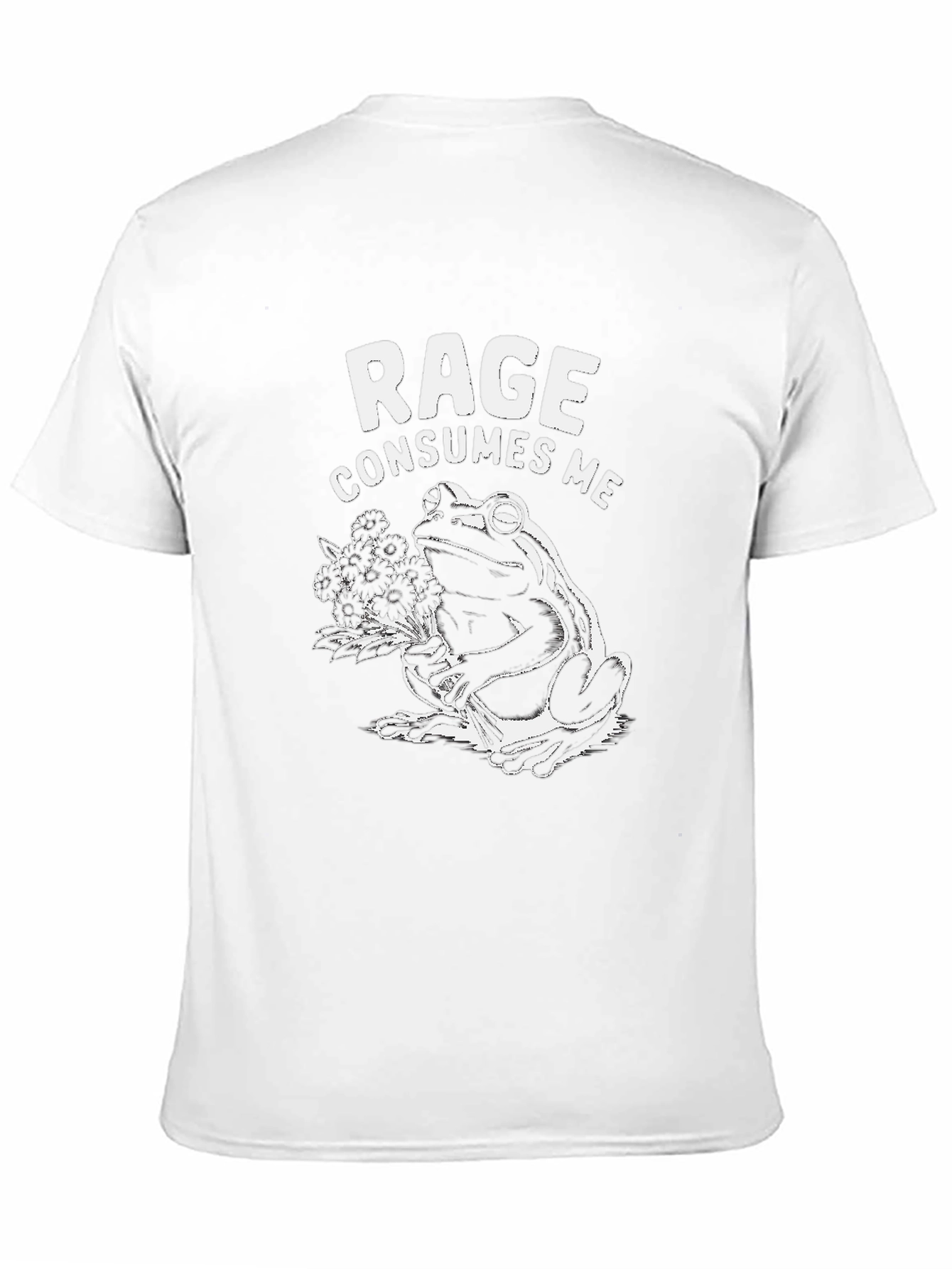 Rage Consumes Me Frog Graphic T-Shirt