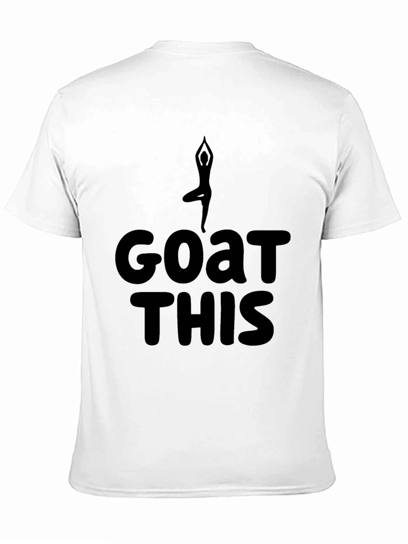 Yoga Goat This T-Shirt - Mens Black Graphic Tee