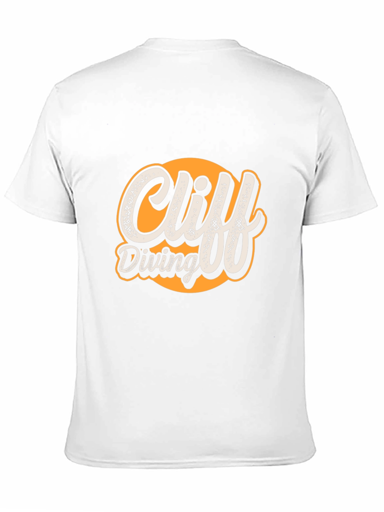 Cliff Diving Graphic Tee - Cool Retro Design