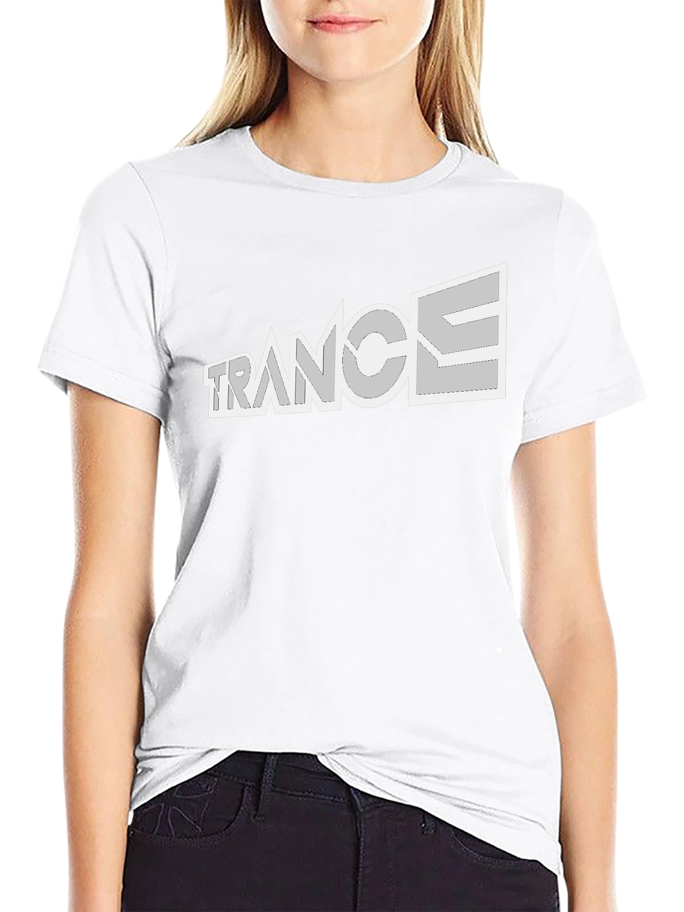 Trance Music Black T-Shirt - EDM Rave Party Tee