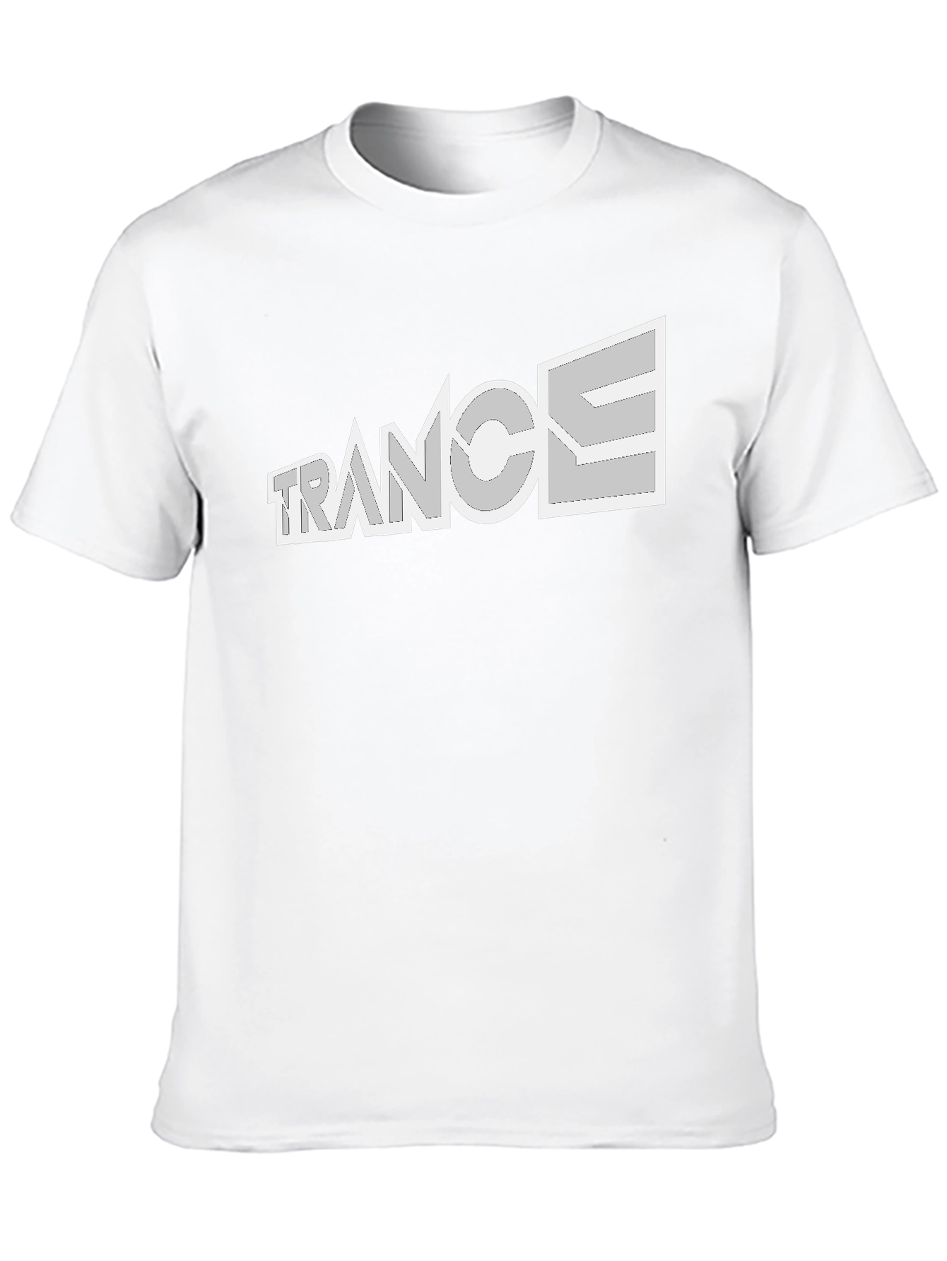 Trance Music Black T-Shirt - EDM Rave Party Tee