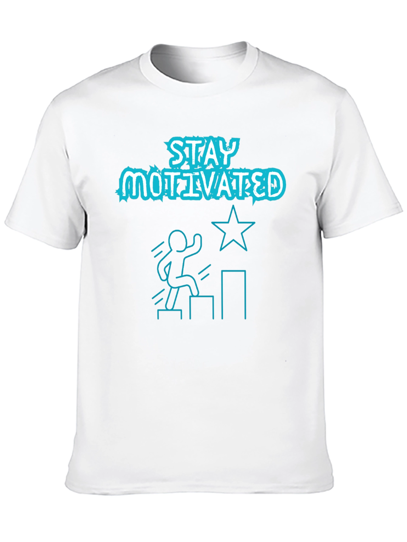 Stay Motivated Graphic Tee Shirt