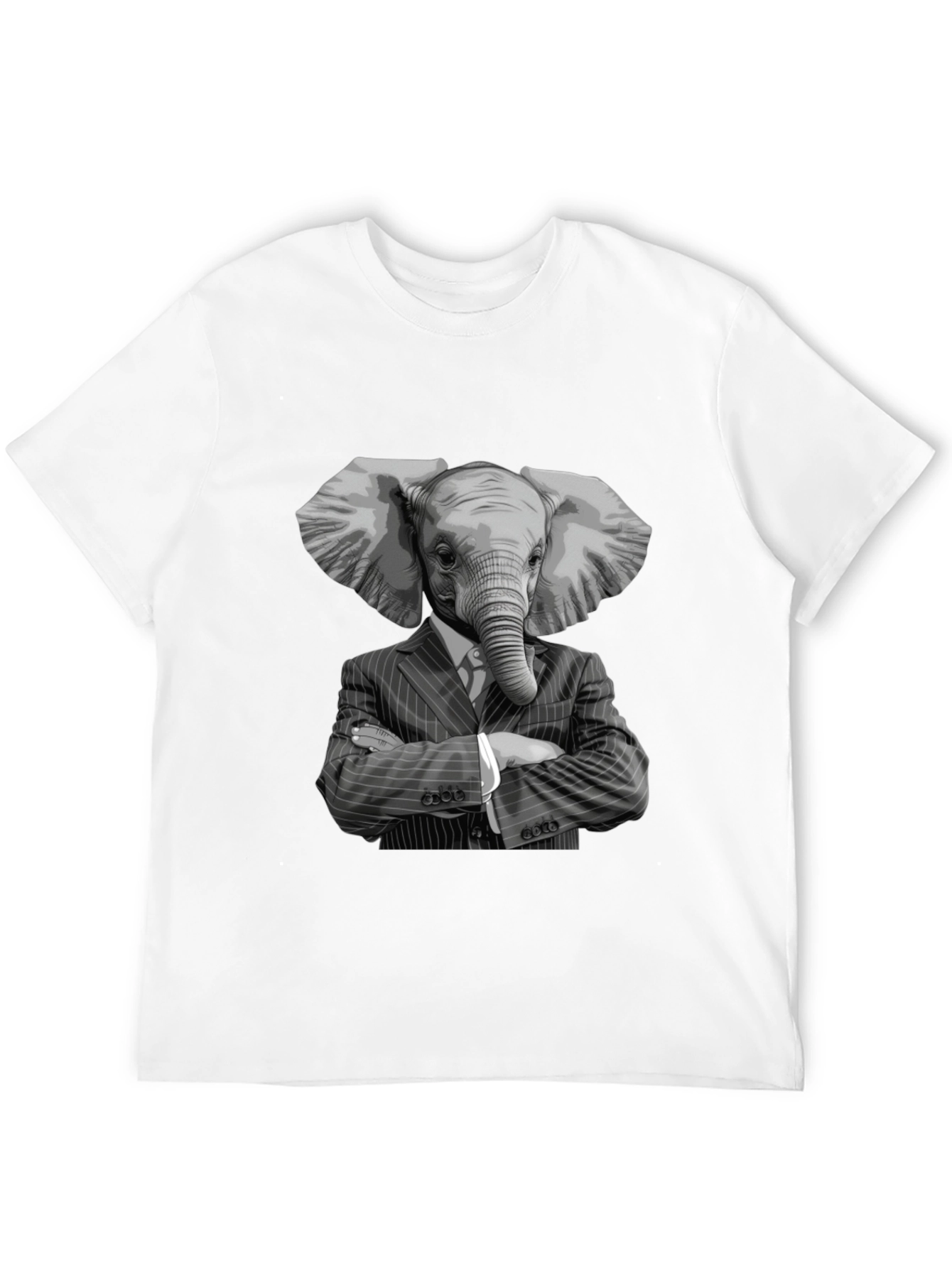 Elephant Suit T-Shirt - Unique Graphic Tee
