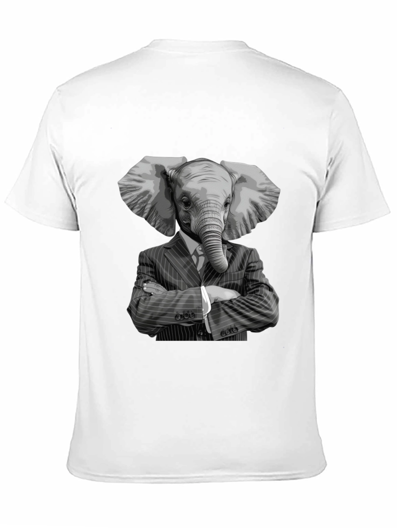 Elephant Suit T-Shirt - Unique Graphic Tee