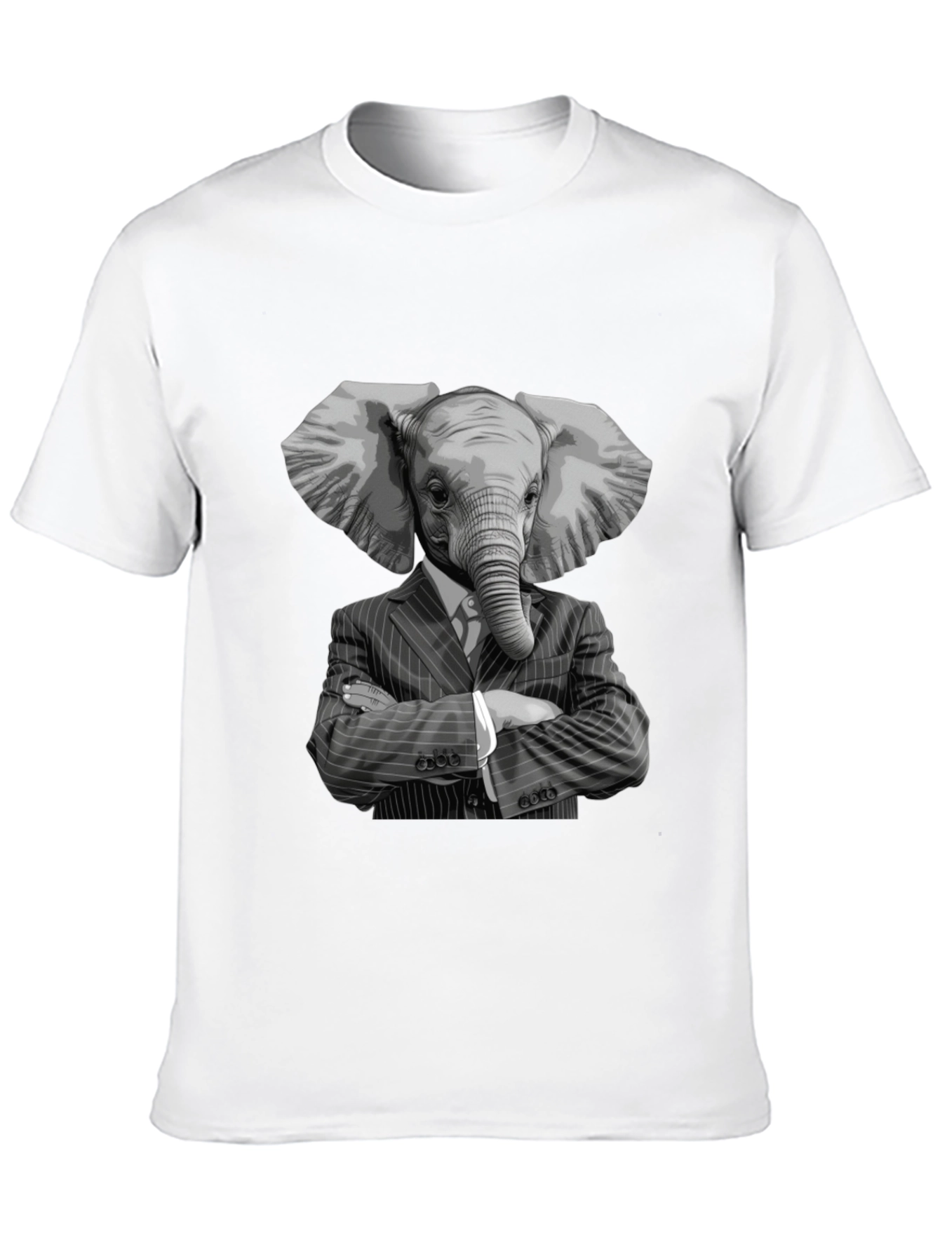 Elephant Suit T-Shirt - Unique Graphic Tee
