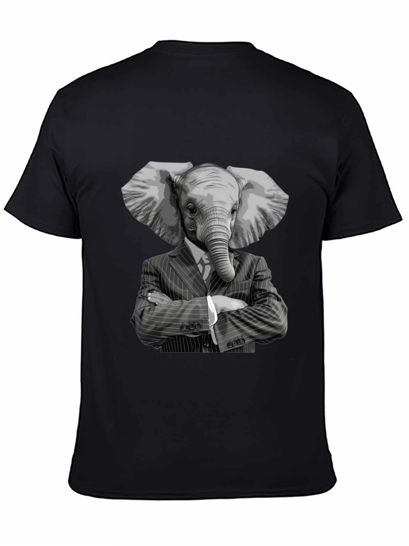 Elephant Suit T-Shirt - Unique Graphic Tee