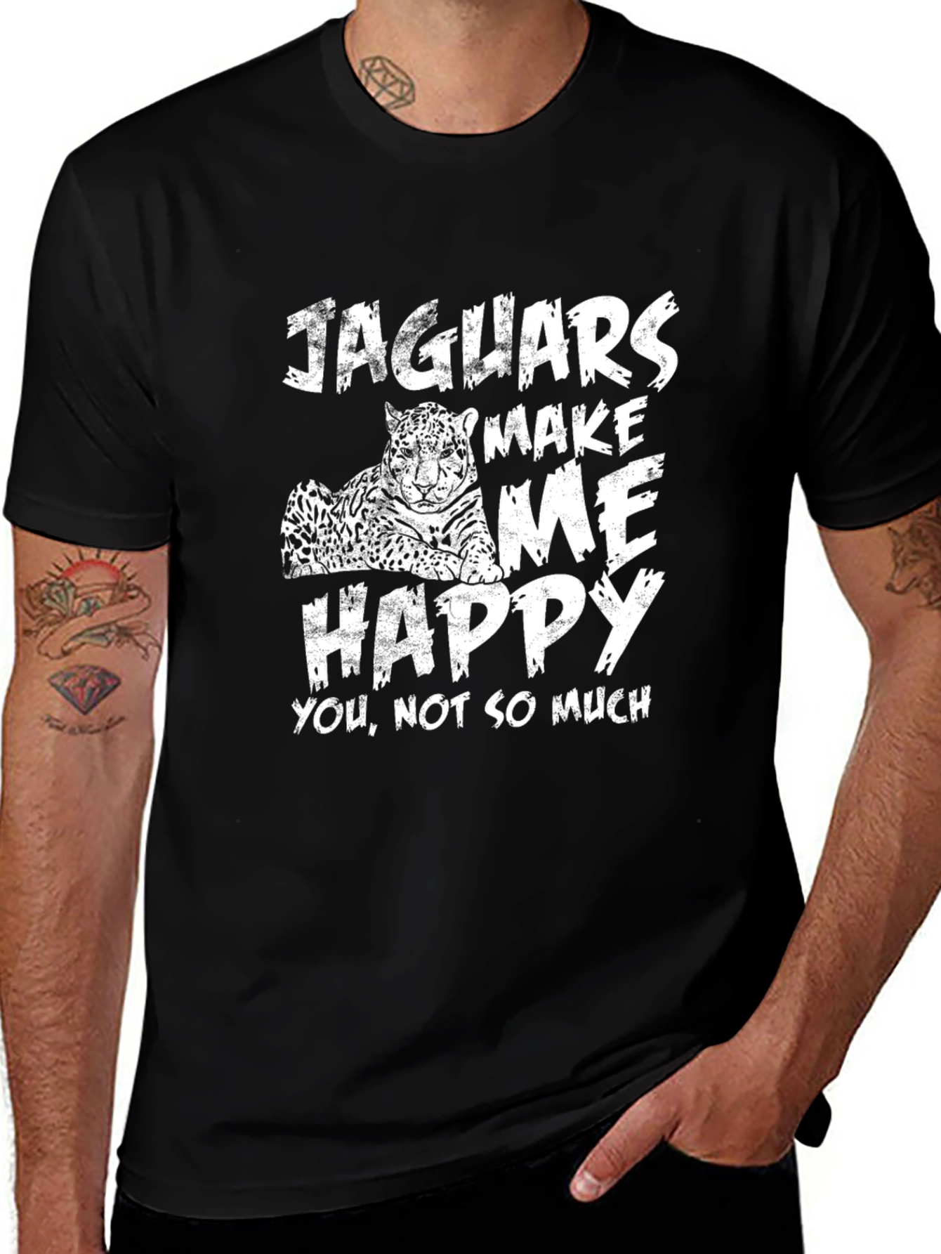 Jaguar Graphic T-Shirt: Makes Me Happy!