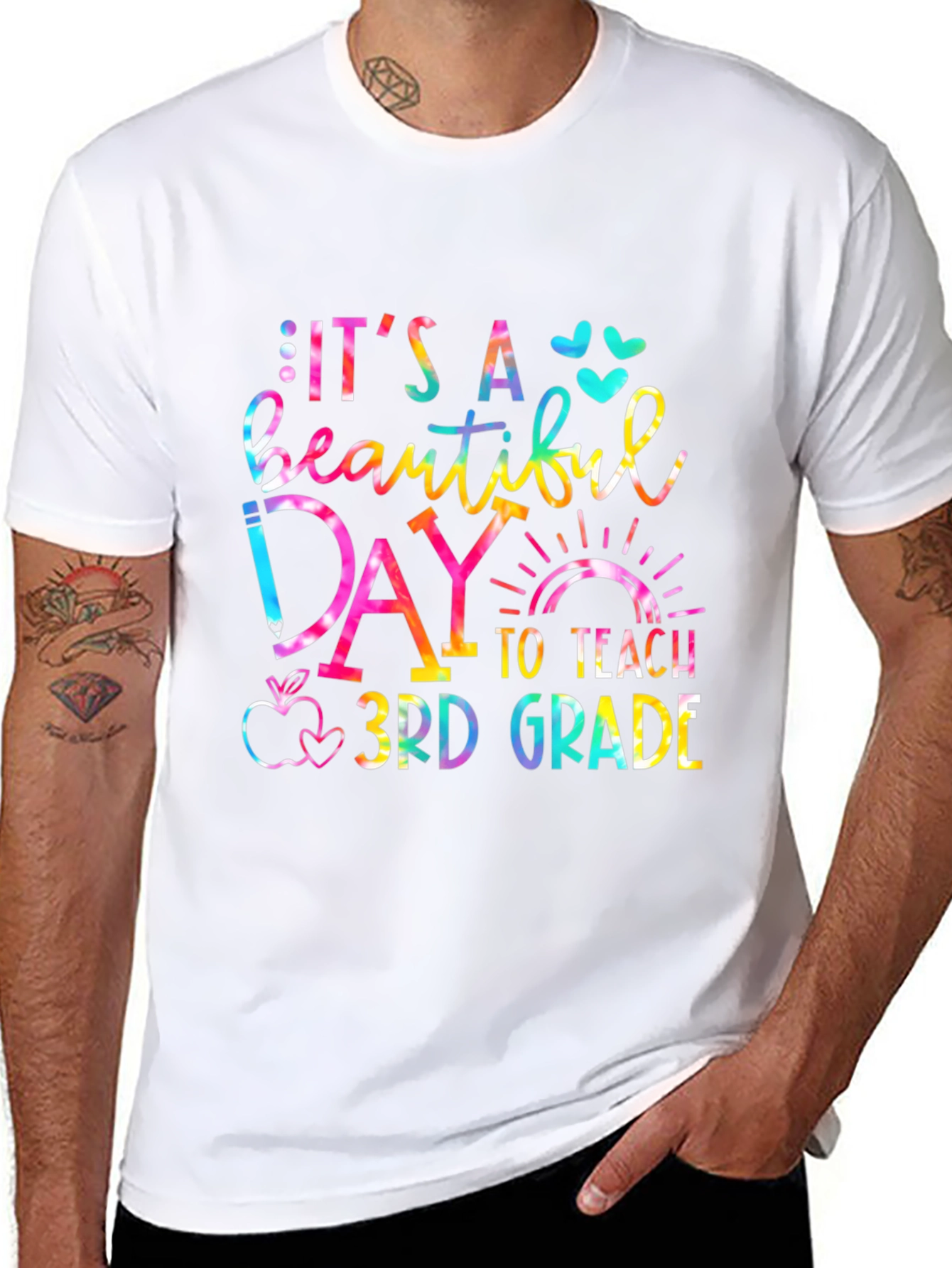 Its a Beautiful Day to Teach 3rd Grade T-Shirt
