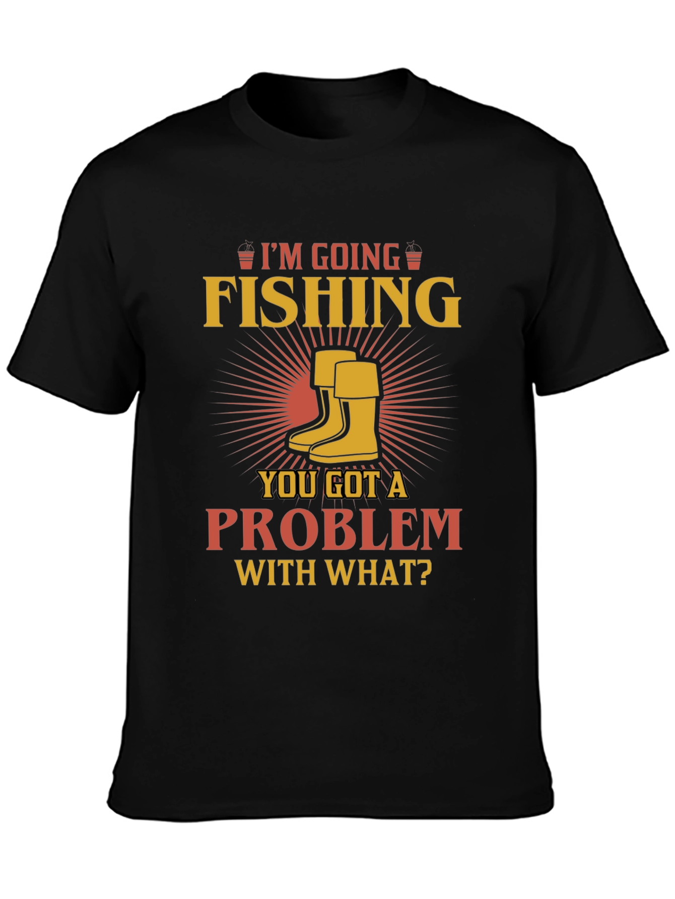Fishing Graphic T-Shirt - Im Going Fishing