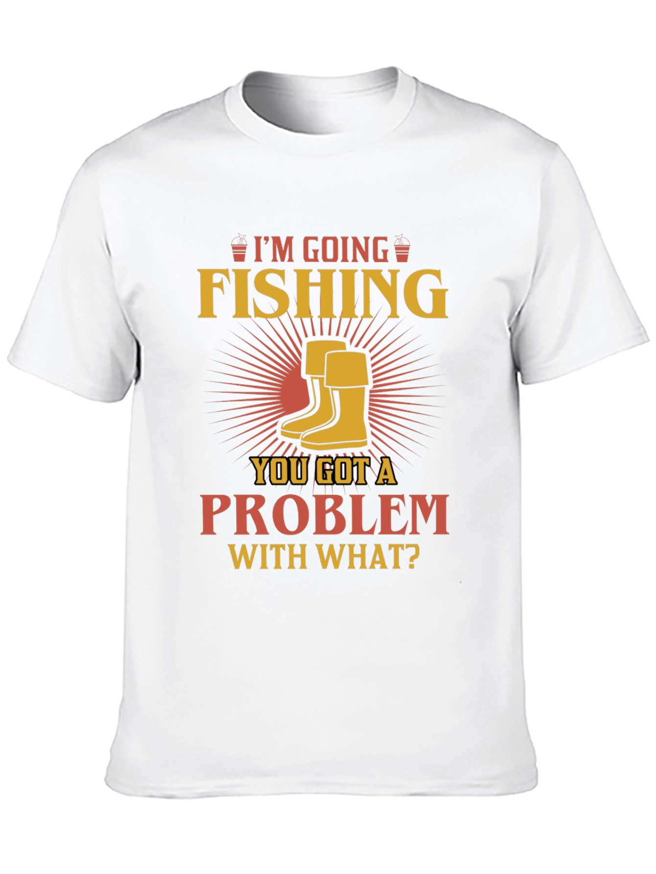 Fishing Graphic T-Shirt - Im Going Fishing