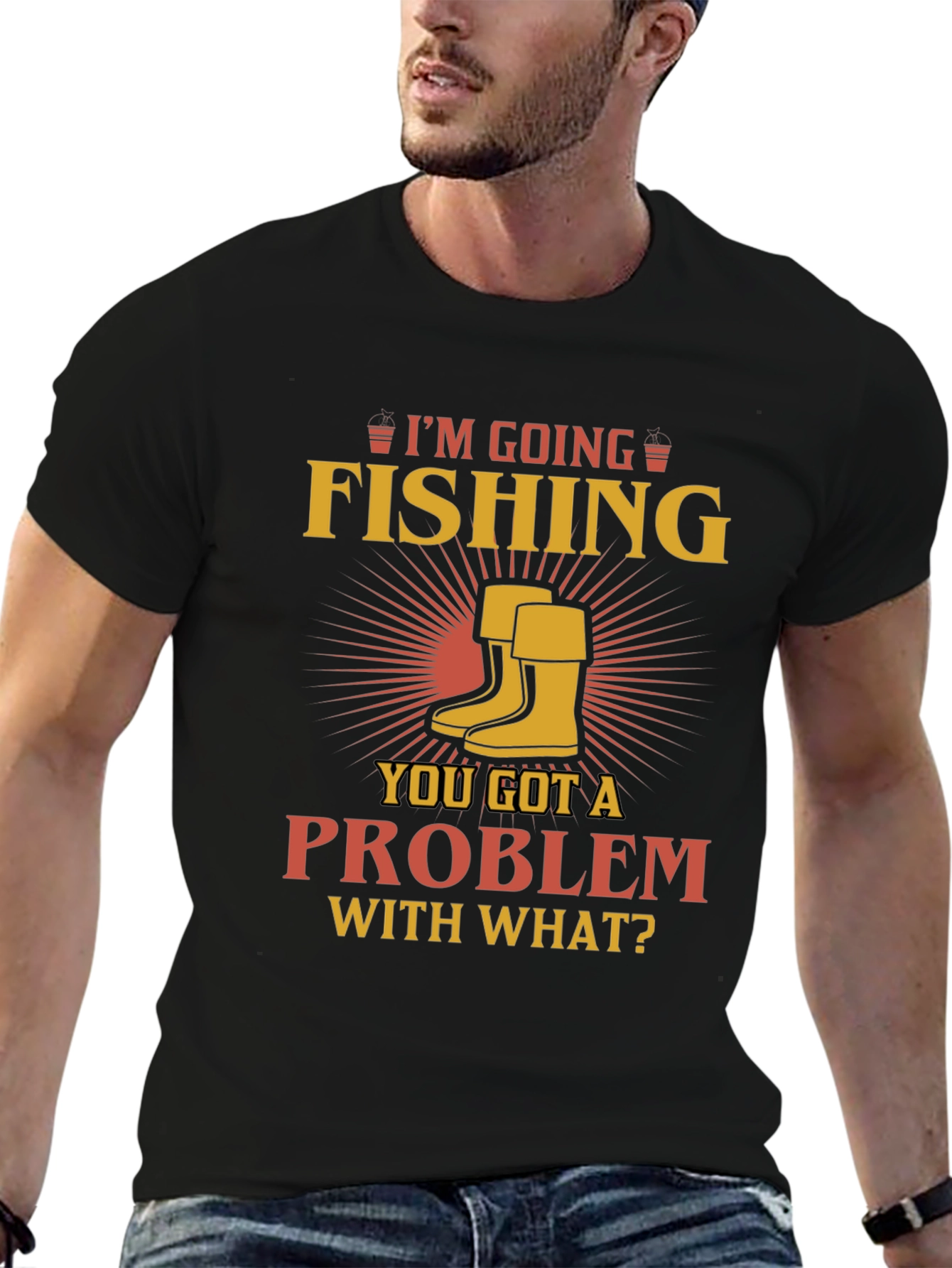 Fishing Graphic T-Shirt - Im Going Fishing