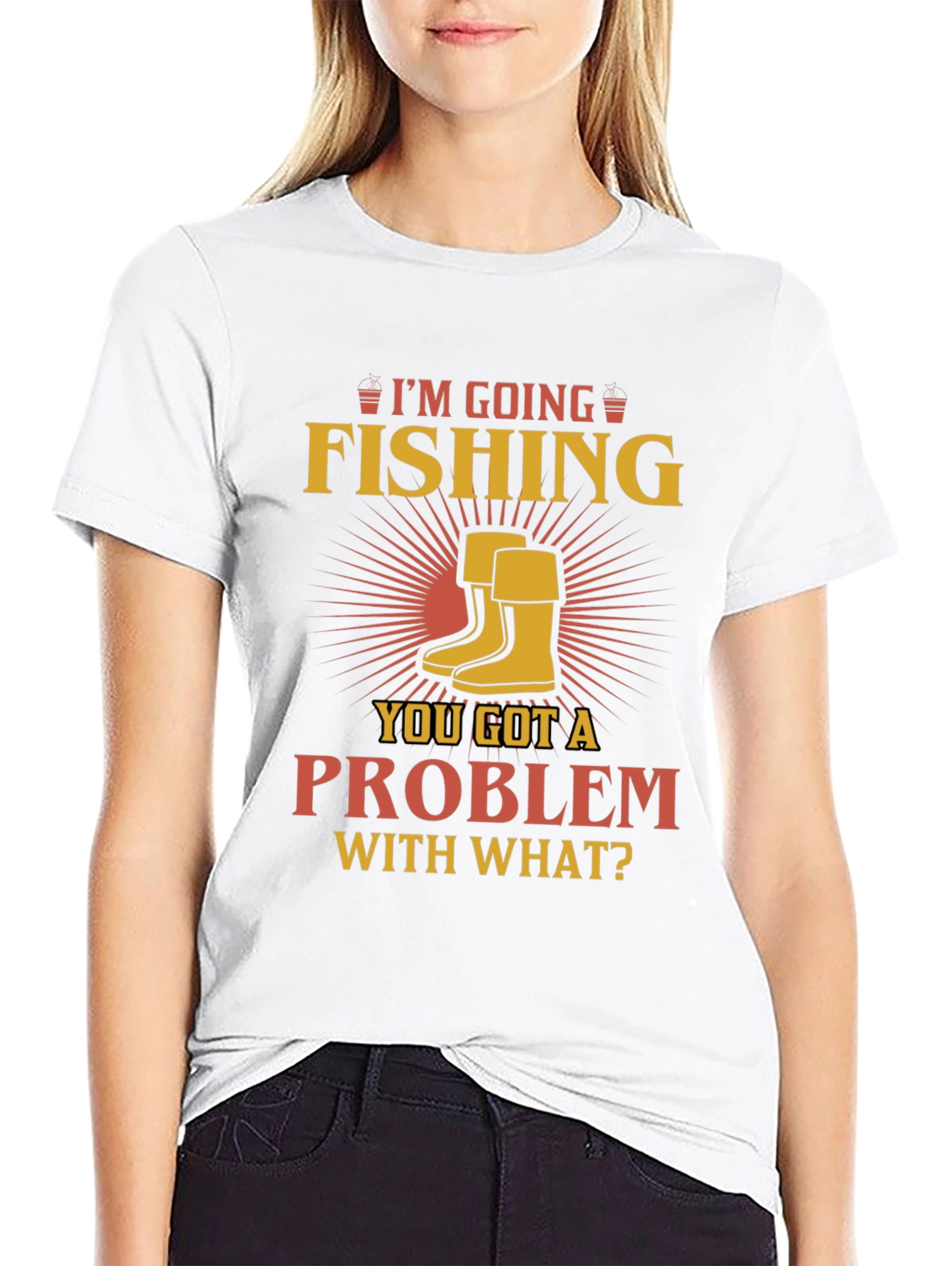 Fishing Graphic T-Shirt - Im Going Fishing
