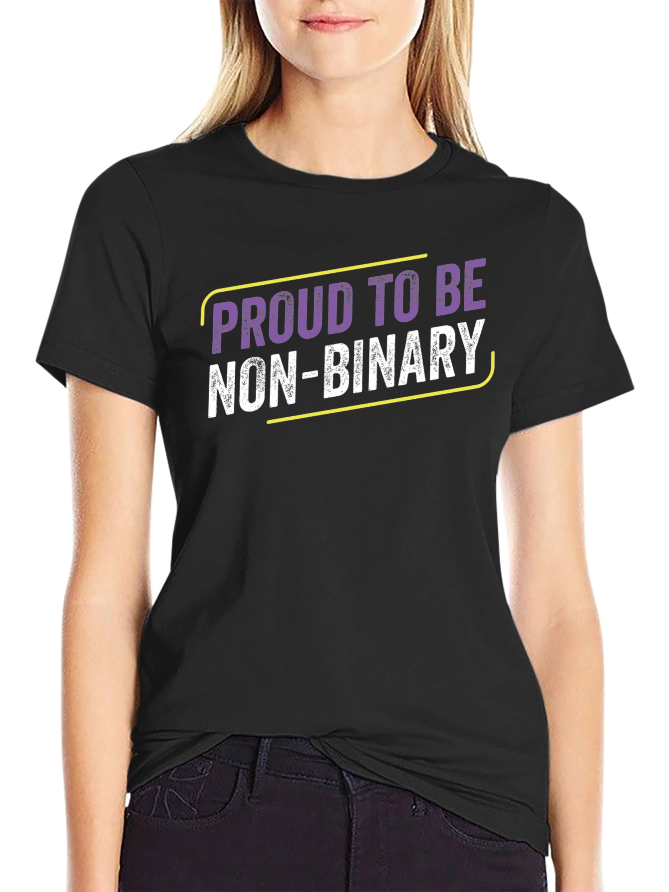Proud to be Non-Binary Graphic T-Shirt
