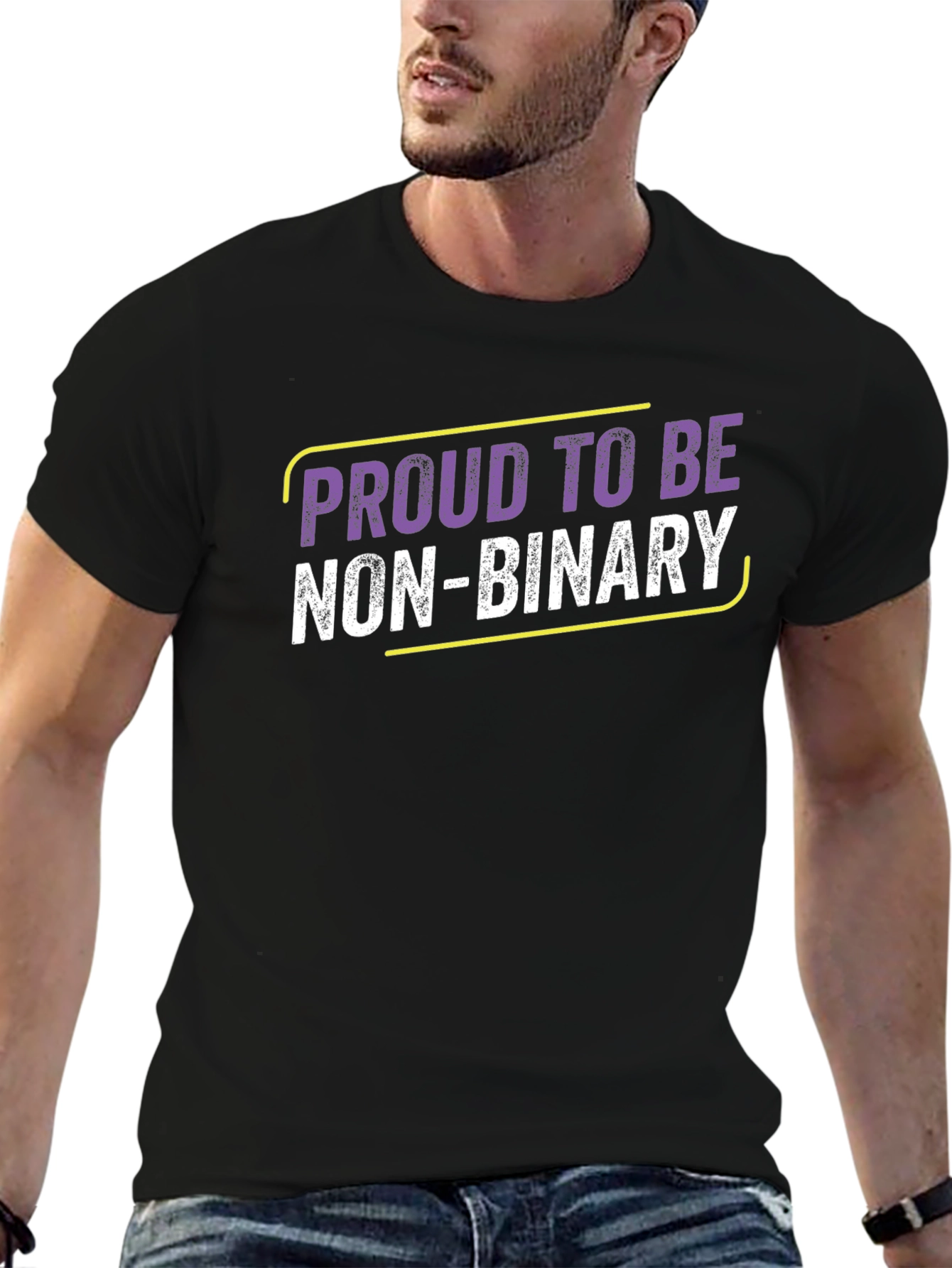 Proud to be Non-Binary Graphic T-Shirt