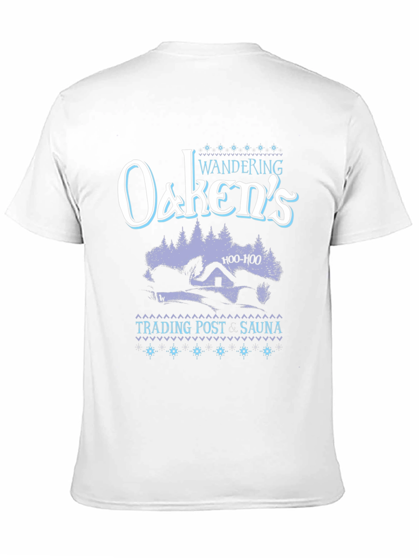 Wandering Oakens Trading Post & Sauna Black T-Shirt
