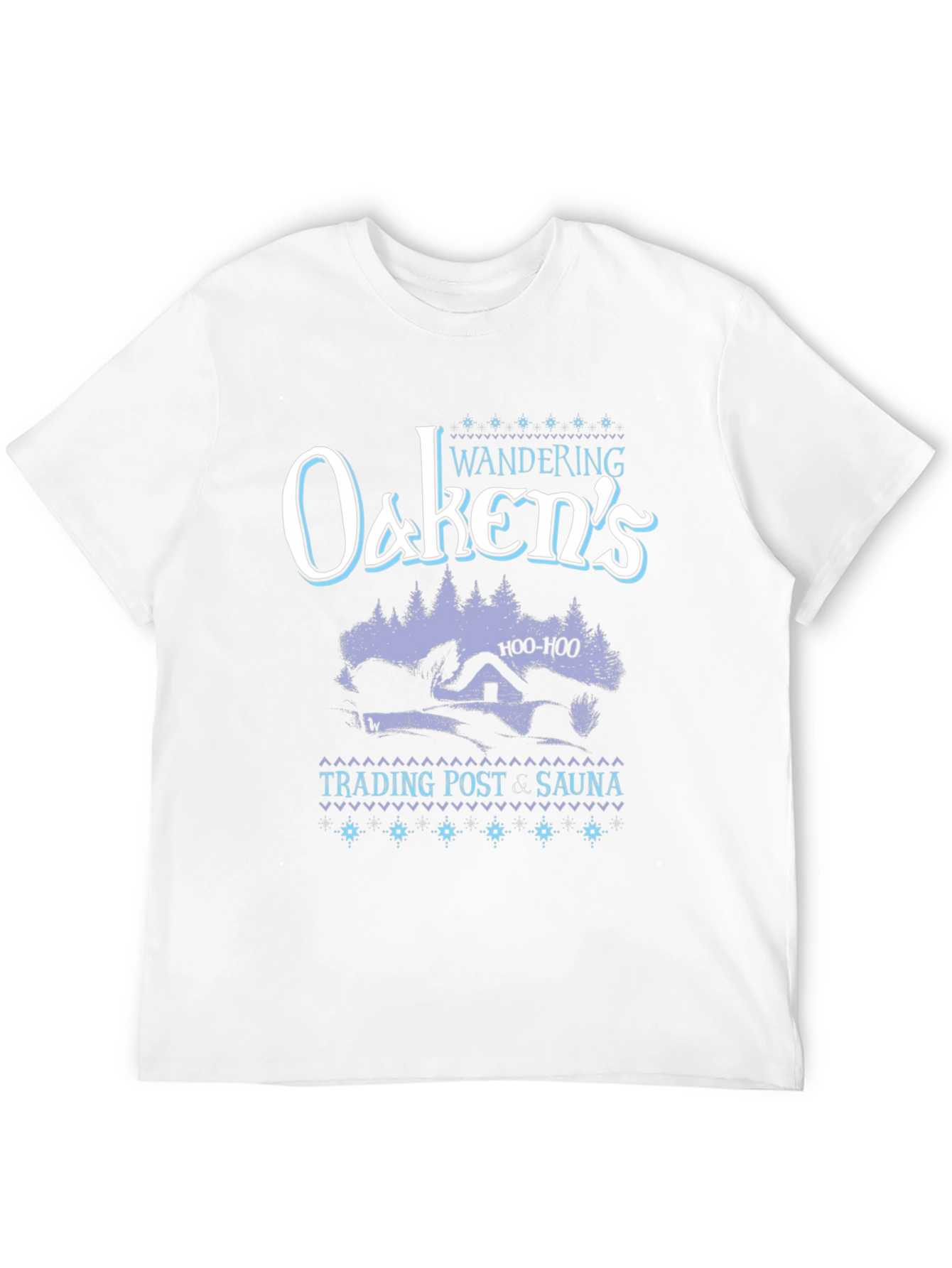 Wandering Oakens Trading Post & Sauna Black T-Shirt