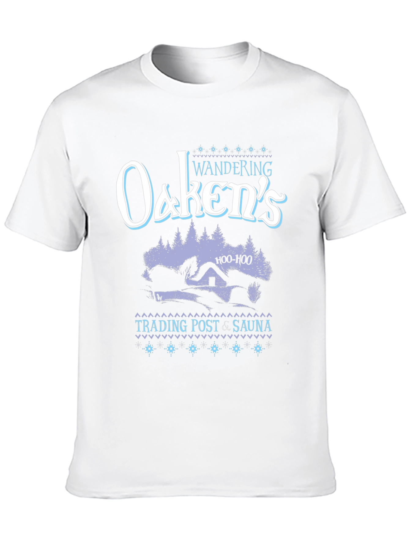 Wandering Oakens Trading Post & Sauna Black T-Shirt