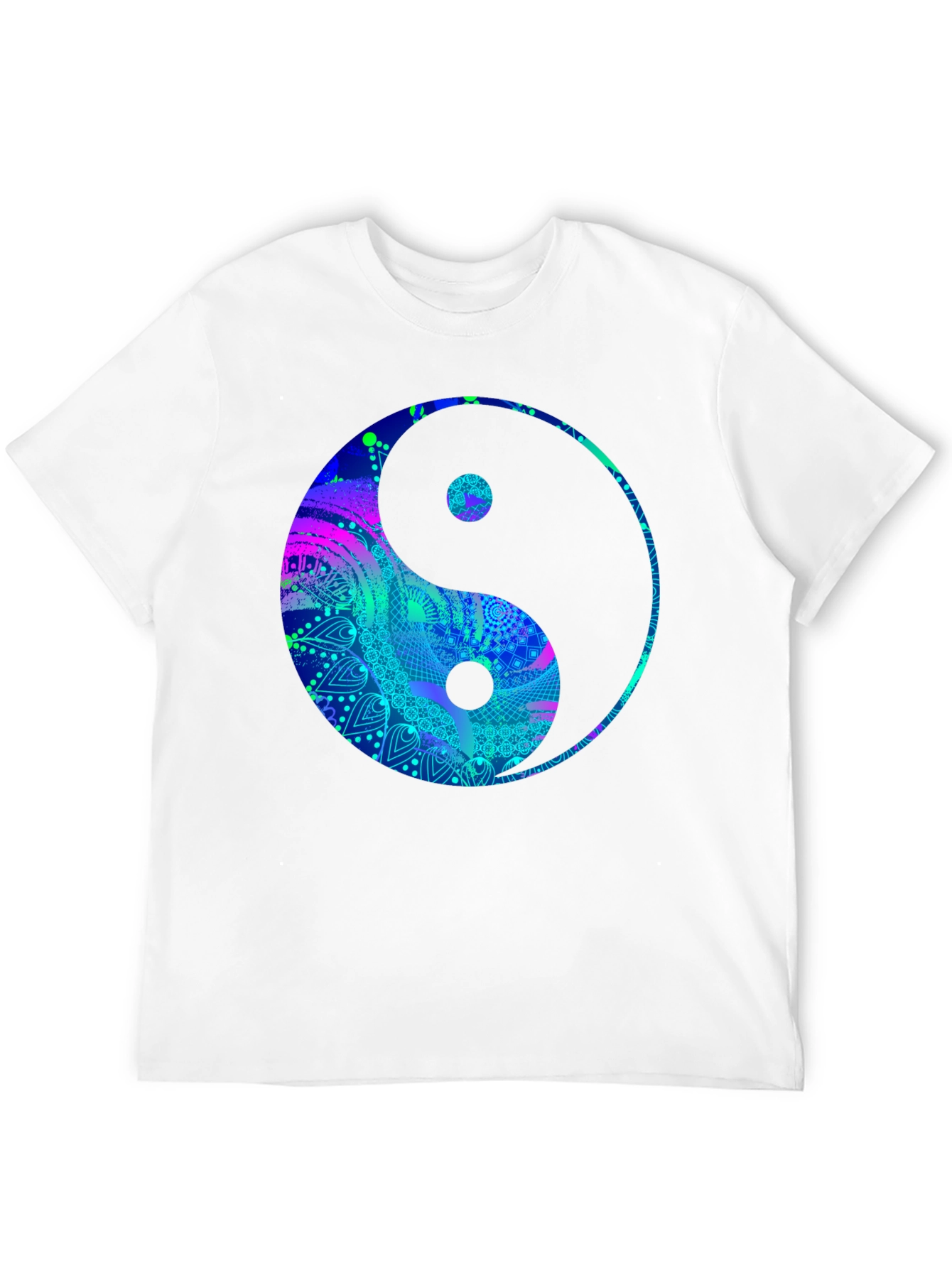 Yin Yang Graphic Tee - Mens Black T-Shirt