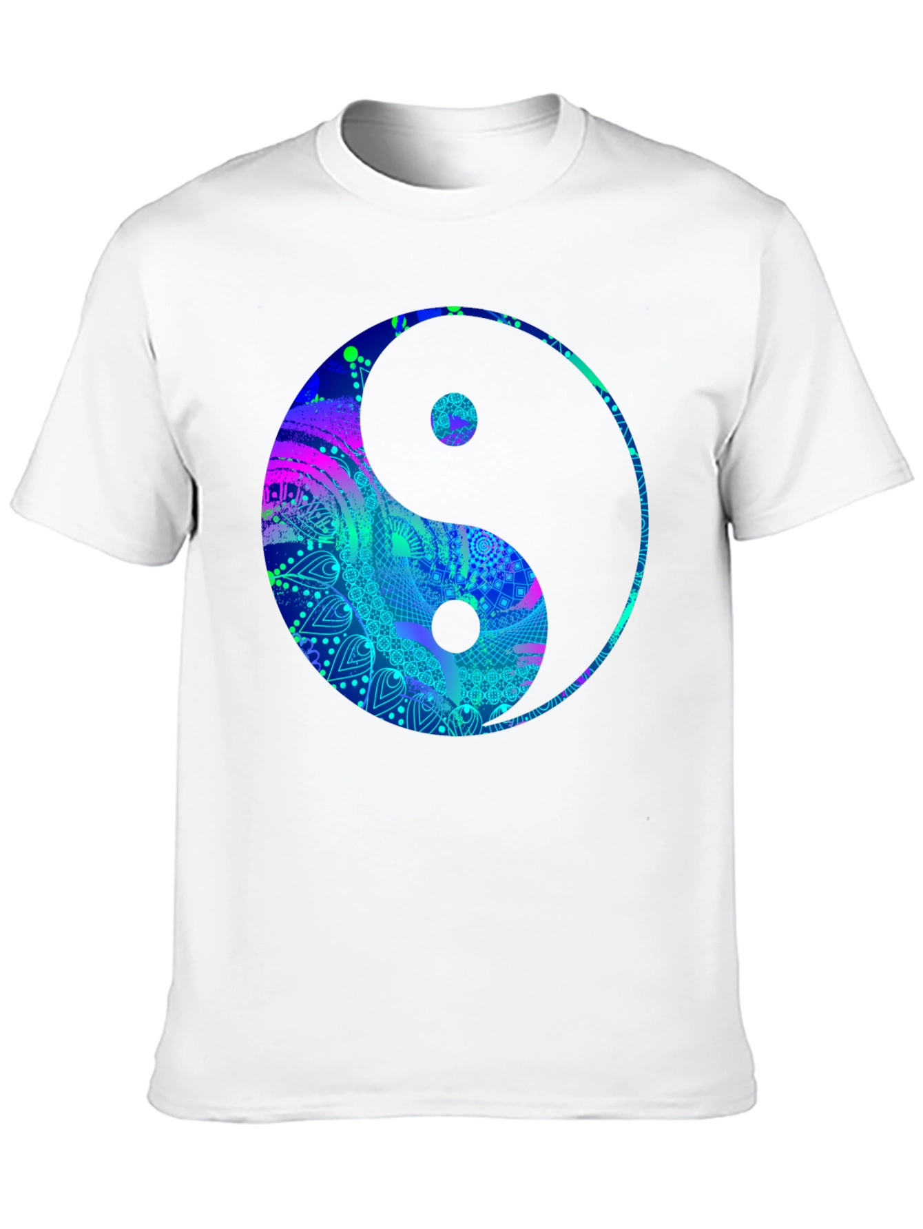 Yin Yang Graphic Tee - Mens Black T-Shirt
